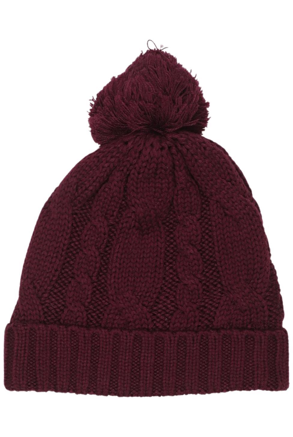 

s.Oliver Damen Hut/Mütze, bordeaux, Gr. uni