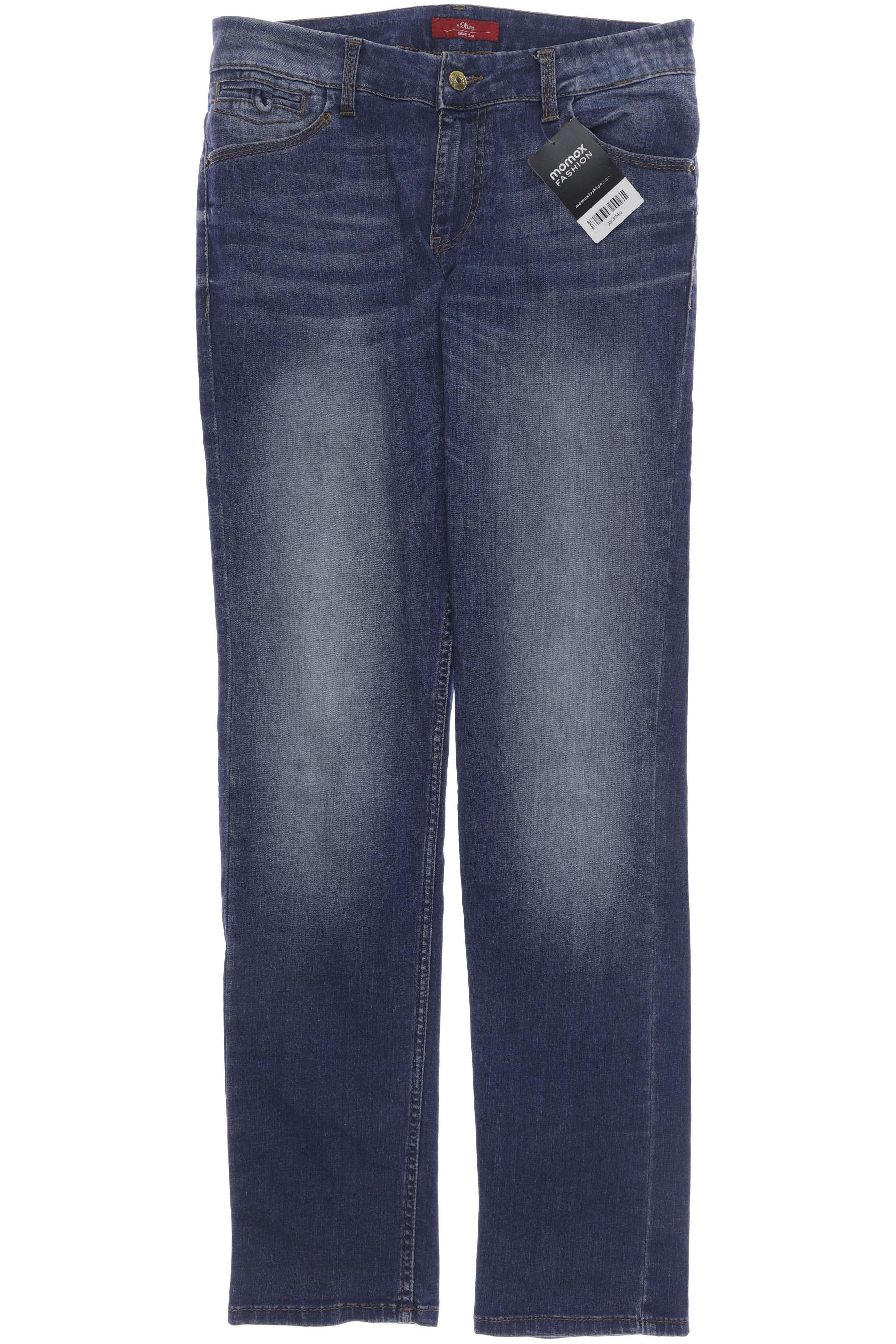 

s.Oliver Damen Jeans, blau