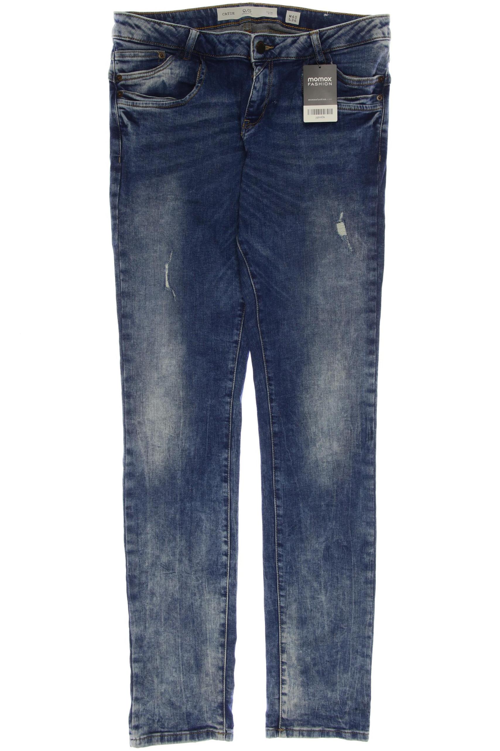 

s.Oliver Damen Jeans, blau