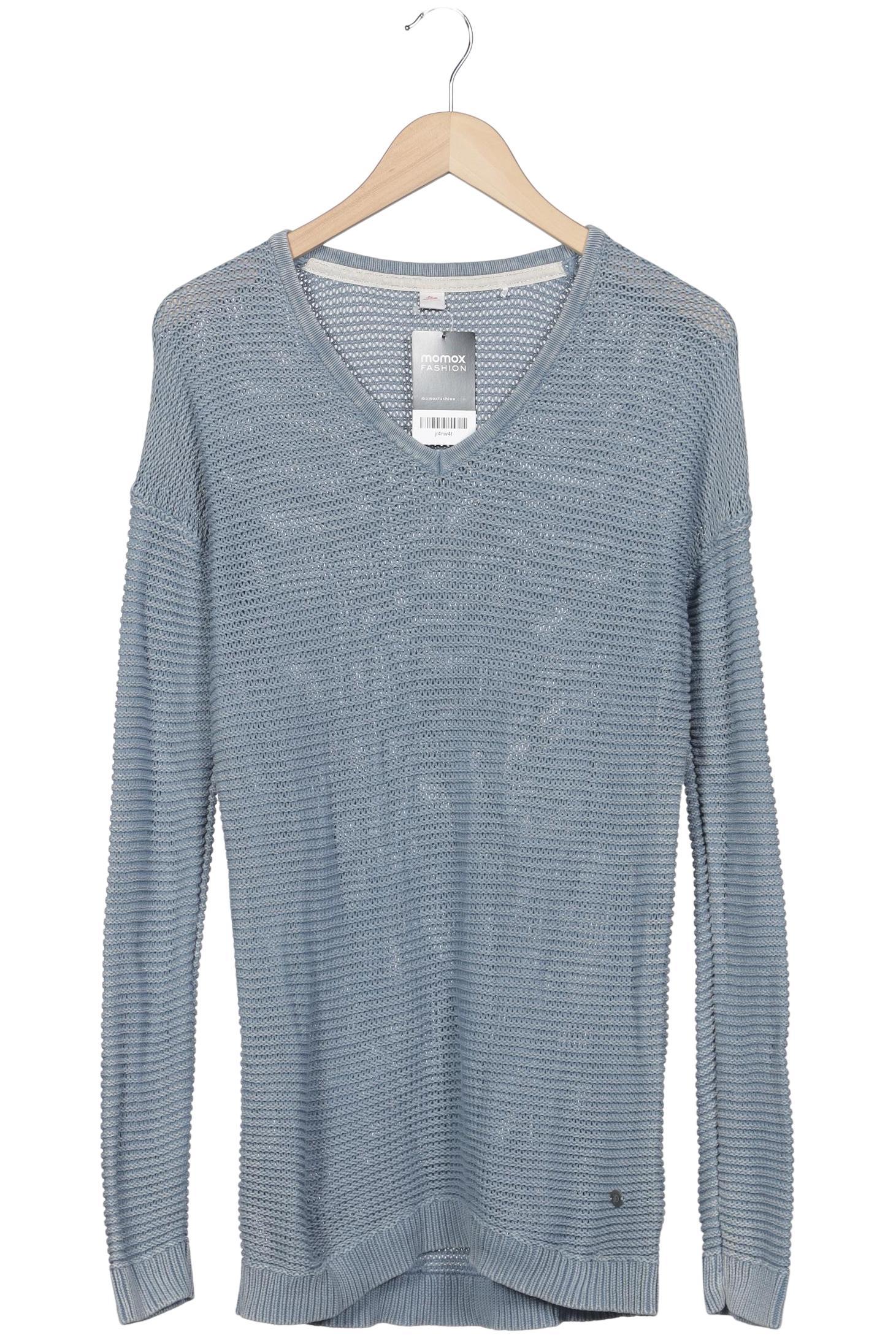 

s.Oliver Damen Pullover, hellblau, Gr. 40