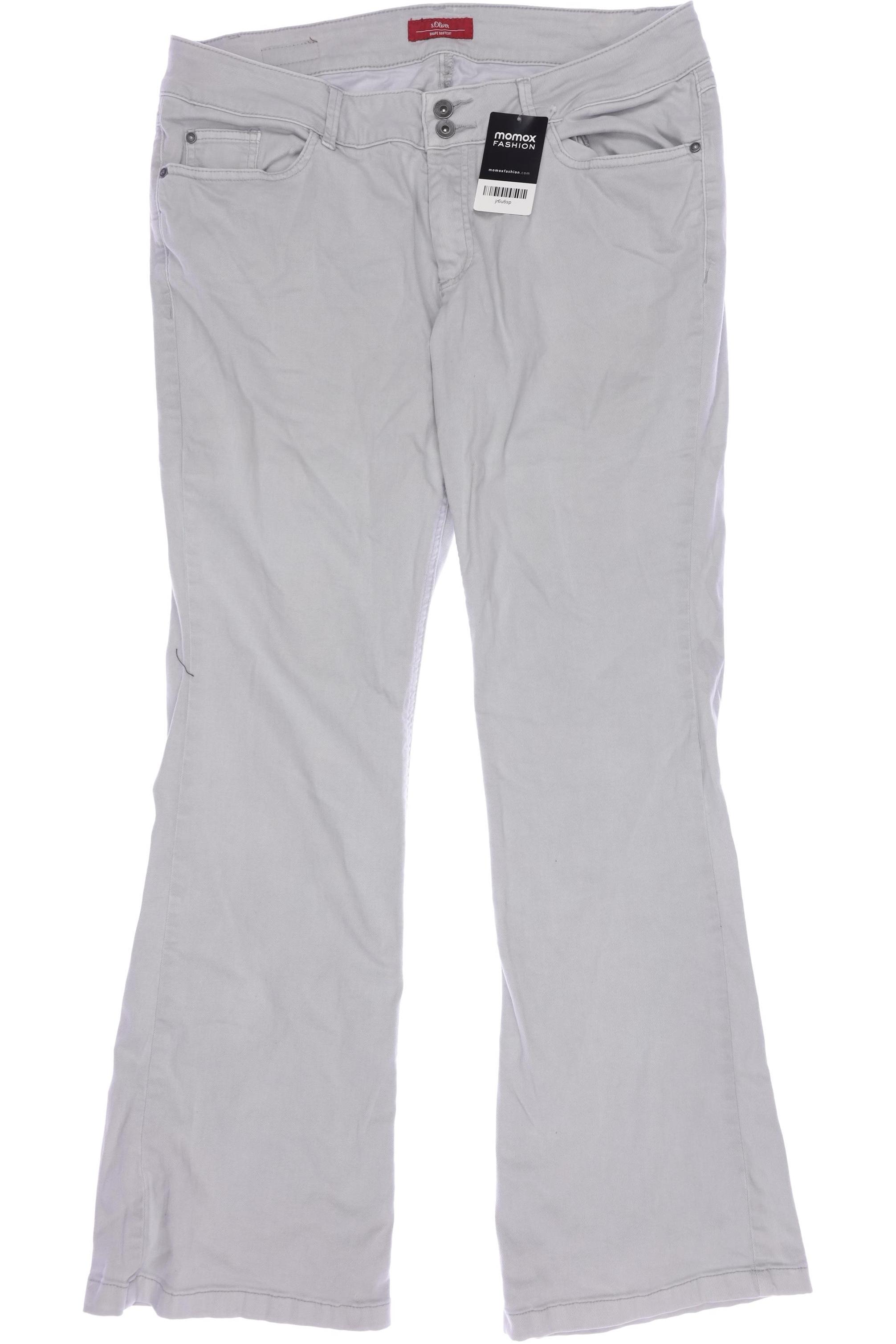 

s.Oliver Damen Jeans, grau, Gr. 34