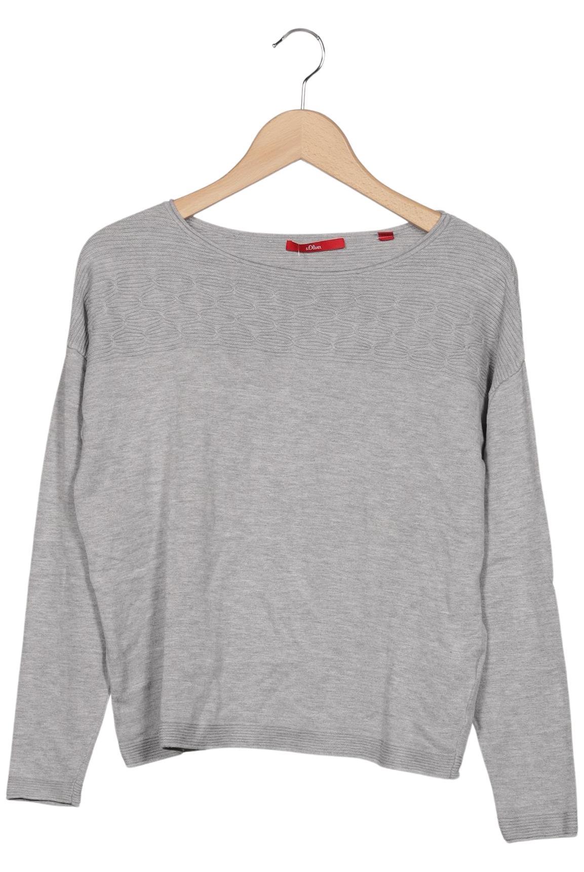 

s.Oliver Damen Pullover, grau, Gr. 36