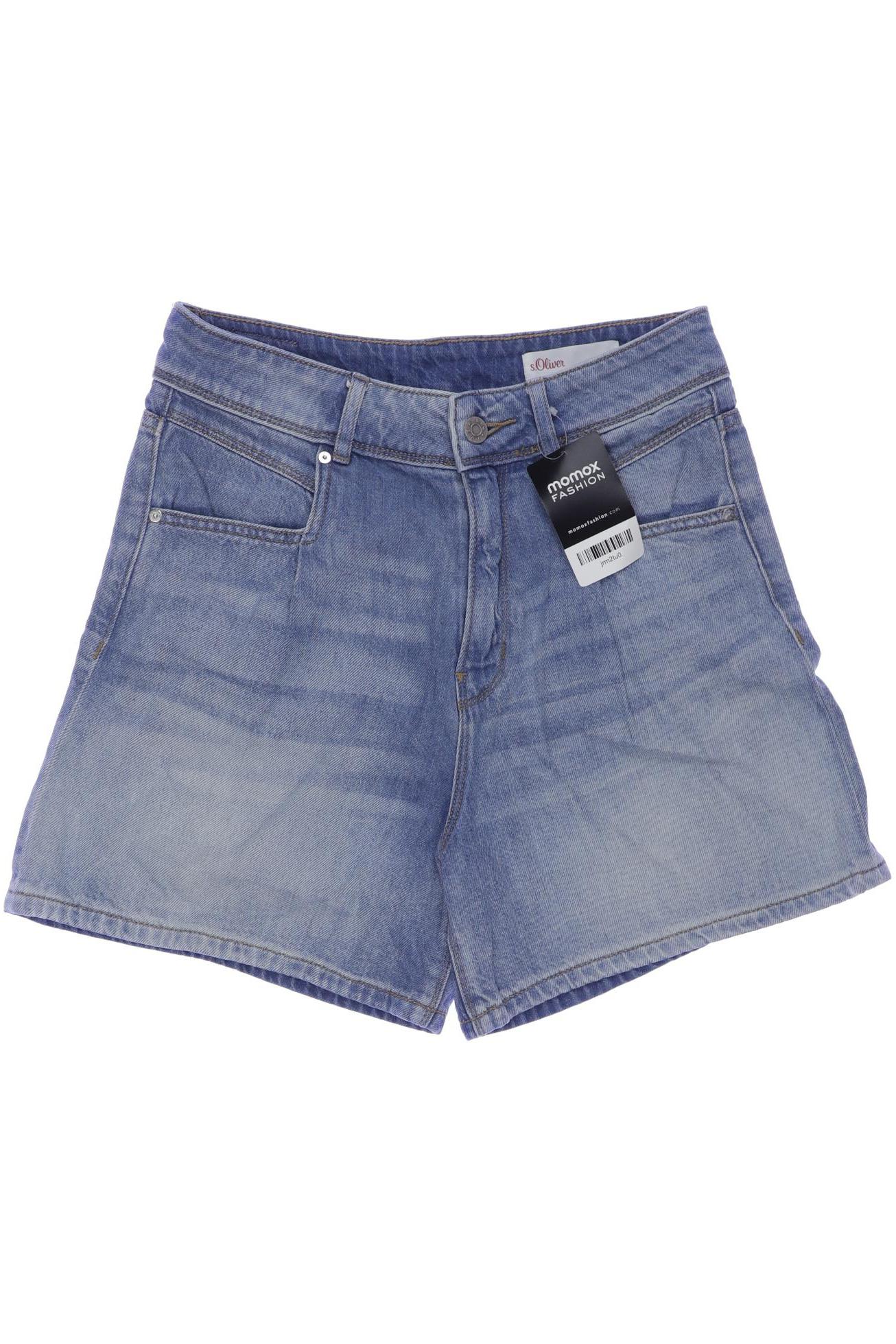 

s.Oliver Damen Shorts, blau, Gr. 34
