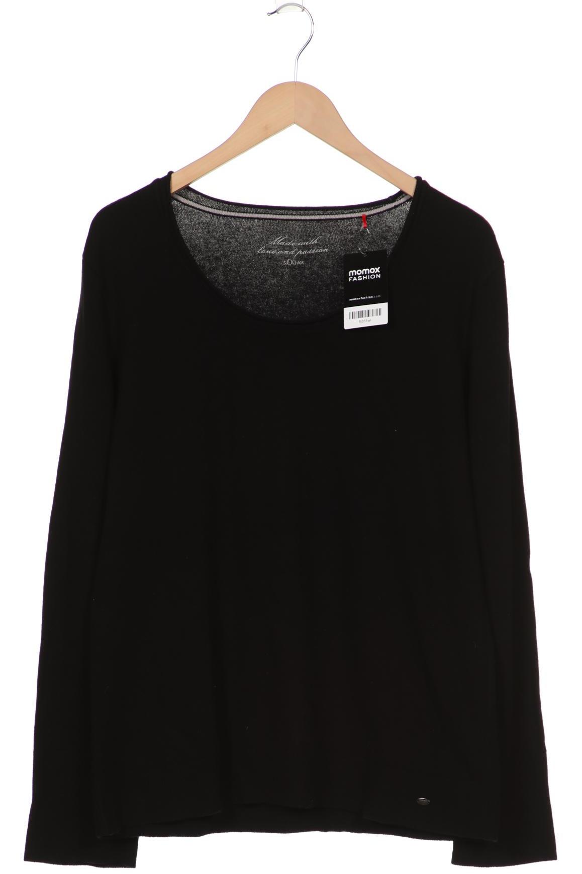 

s.Oliver Damen Pullover, schwarz