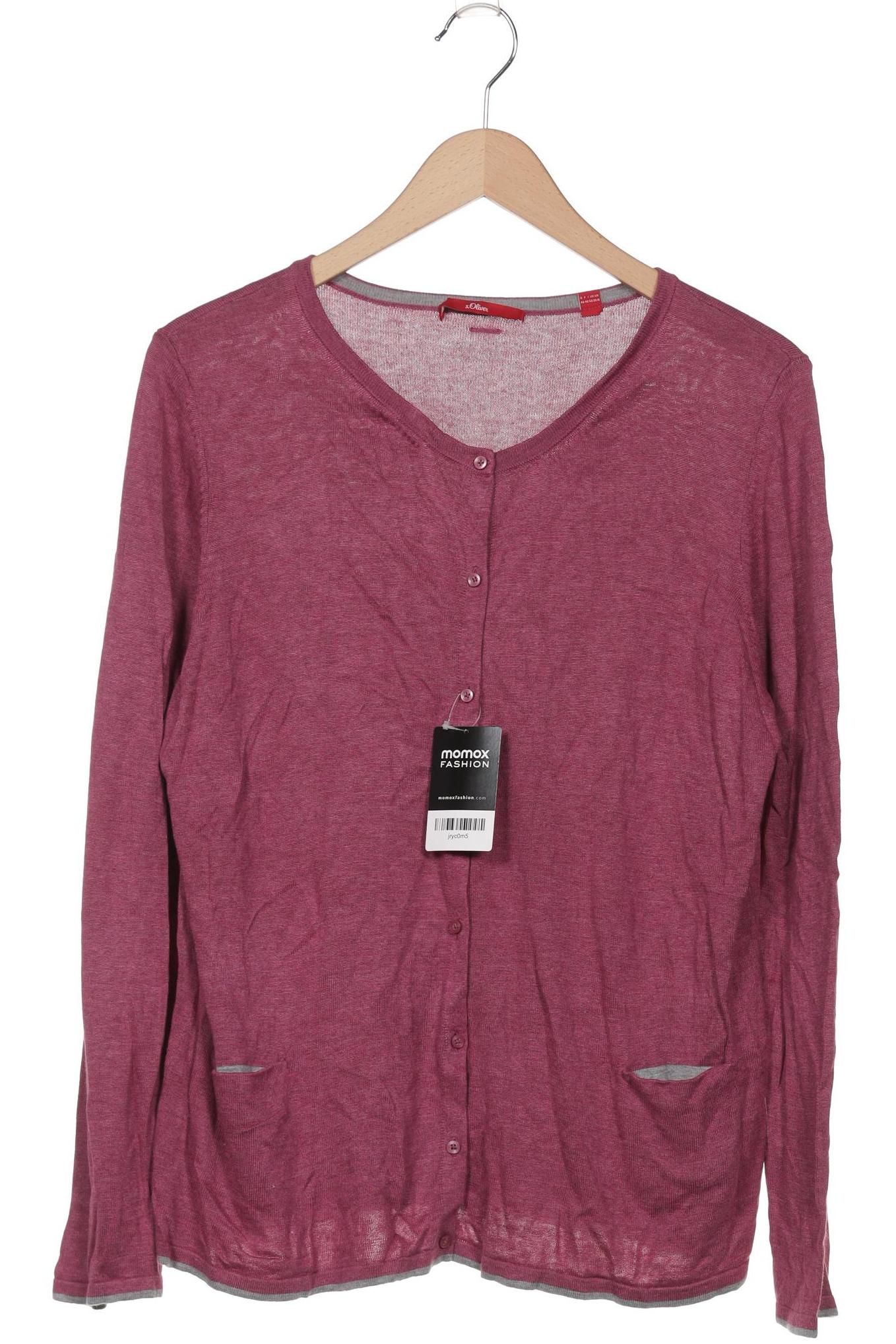 

s.Oliver Damen Strickjacke, pink, Gr. 46