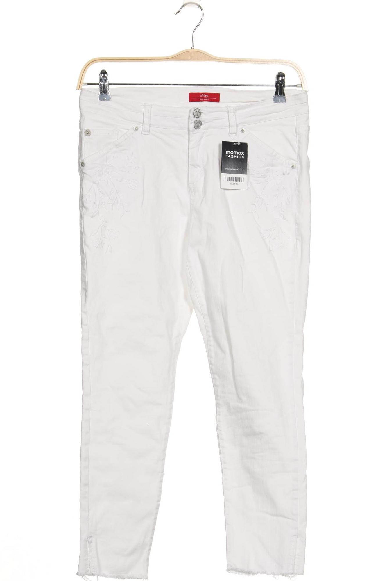 

s.Oliver Damen Jeans, weiß, Gr. 31