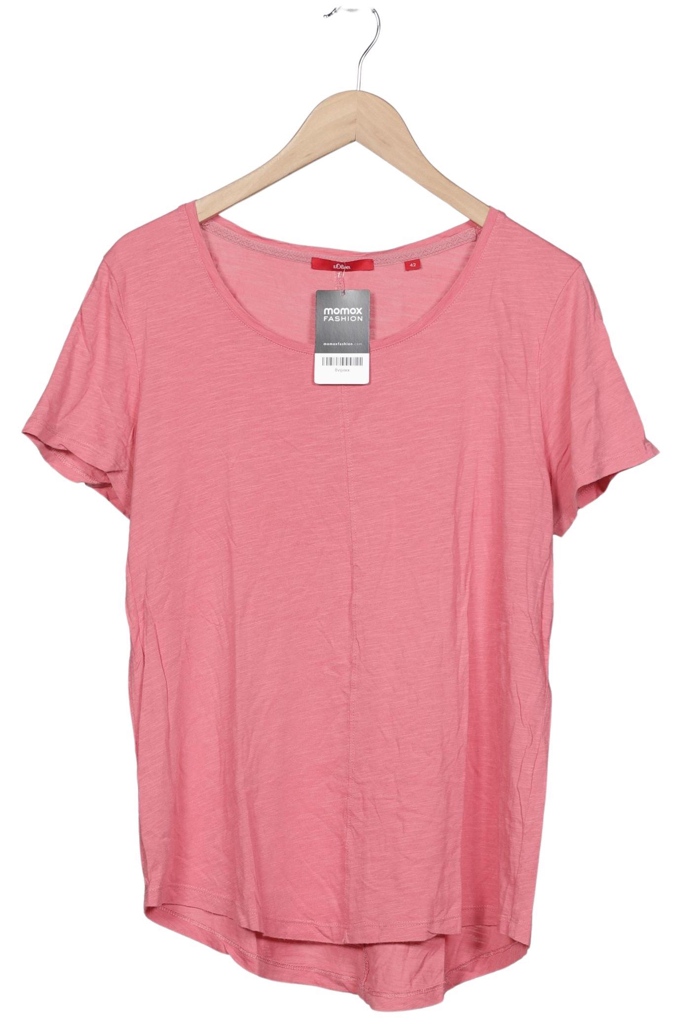 

s.Oliver Damen T-Shirt, pink, Gr. 42