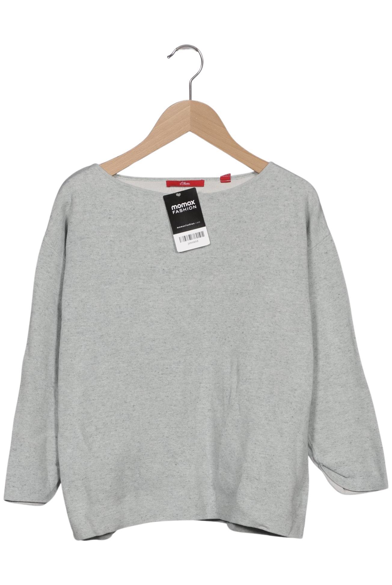 

s.Oliver Damen Pullover, grau, Gr. 34