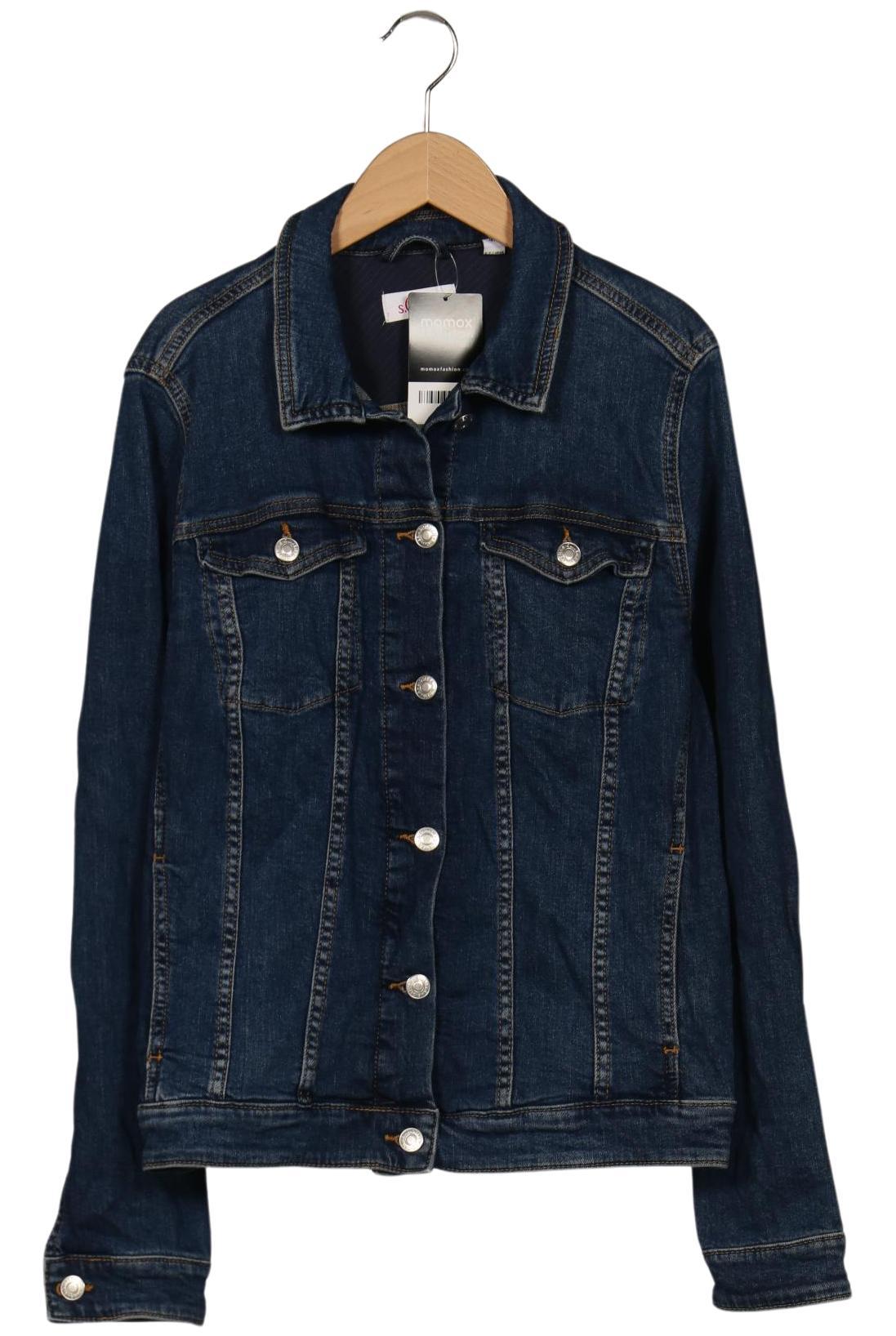 

s.Oliver Damen Jacke, blau, Gr. 42