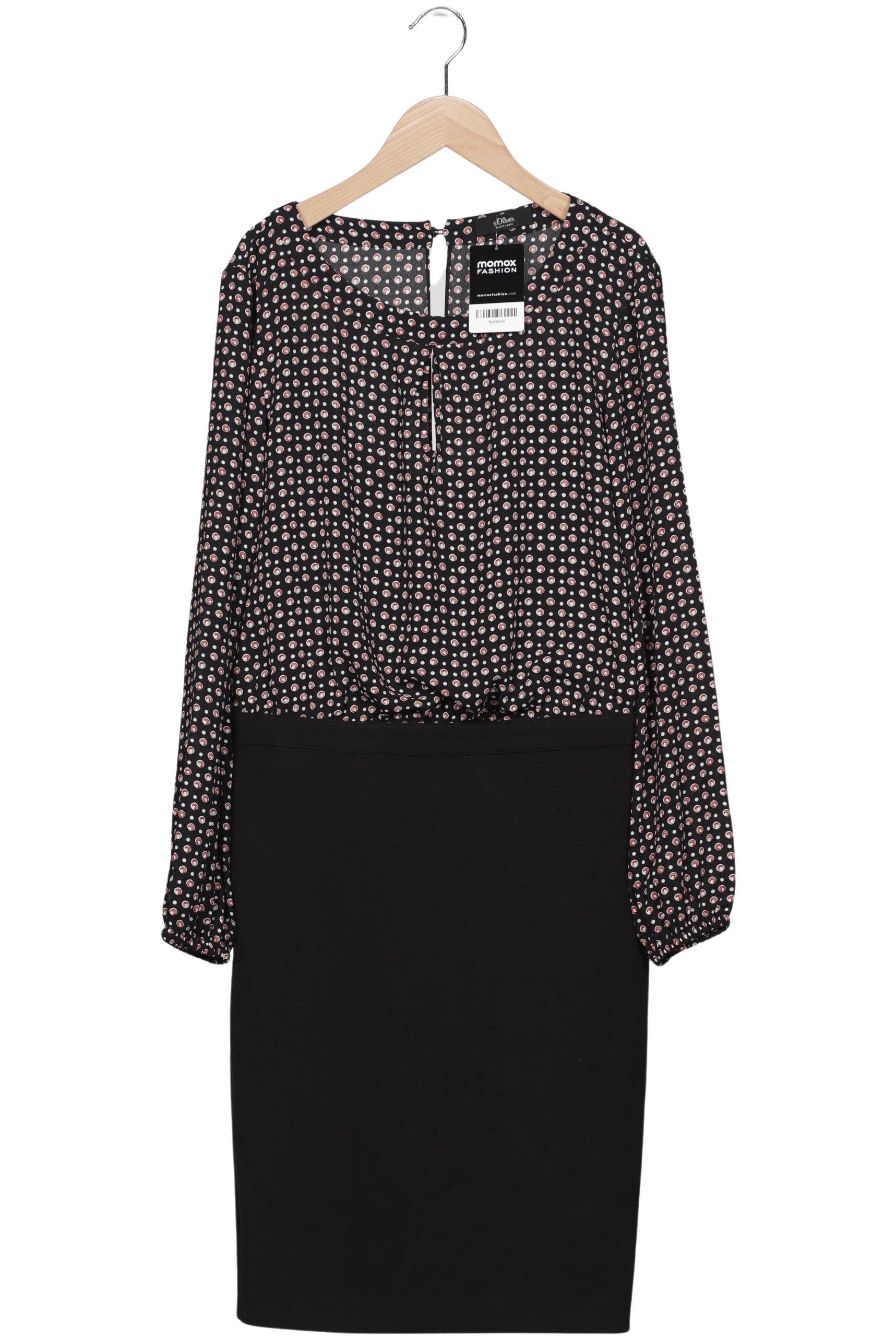 

s.Oliver Damen Kleid, schwarz, Gr. 40