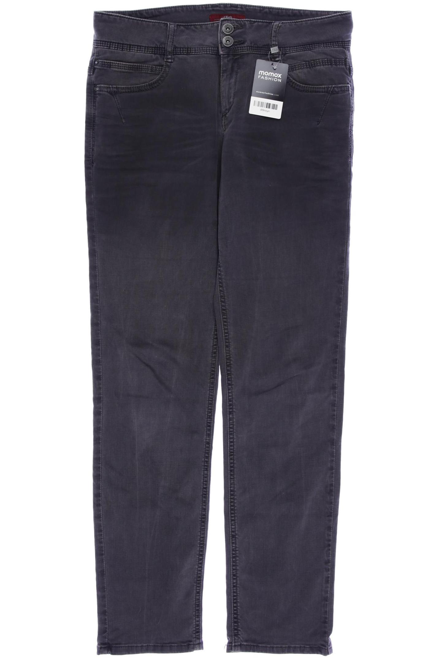 

s.Oliver Damen Jeans, grau, Gr. 30