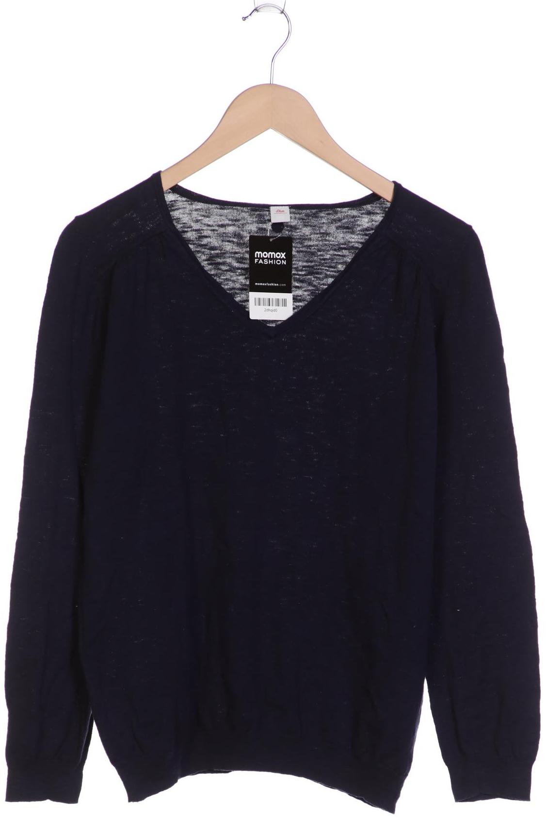 

s.Oliver Damen Pullover, marineblau, Gr. 42