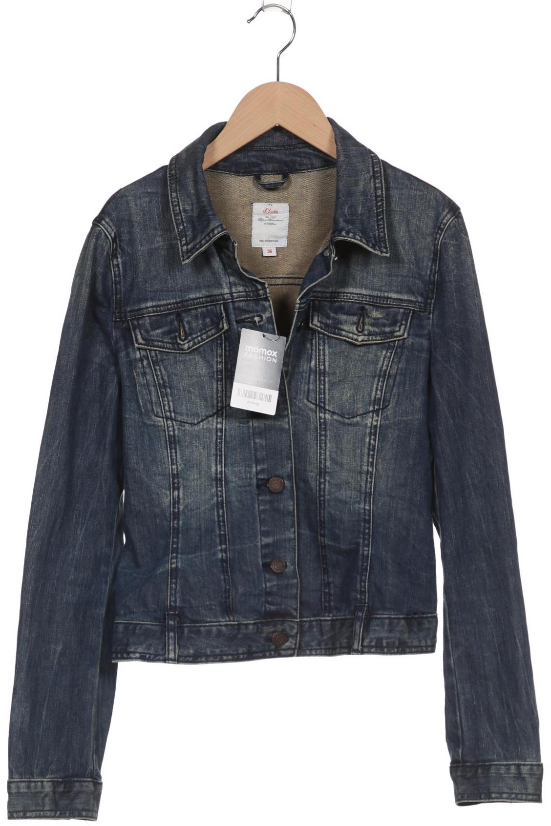 

s.Oliver Damen Jacke, marineblau