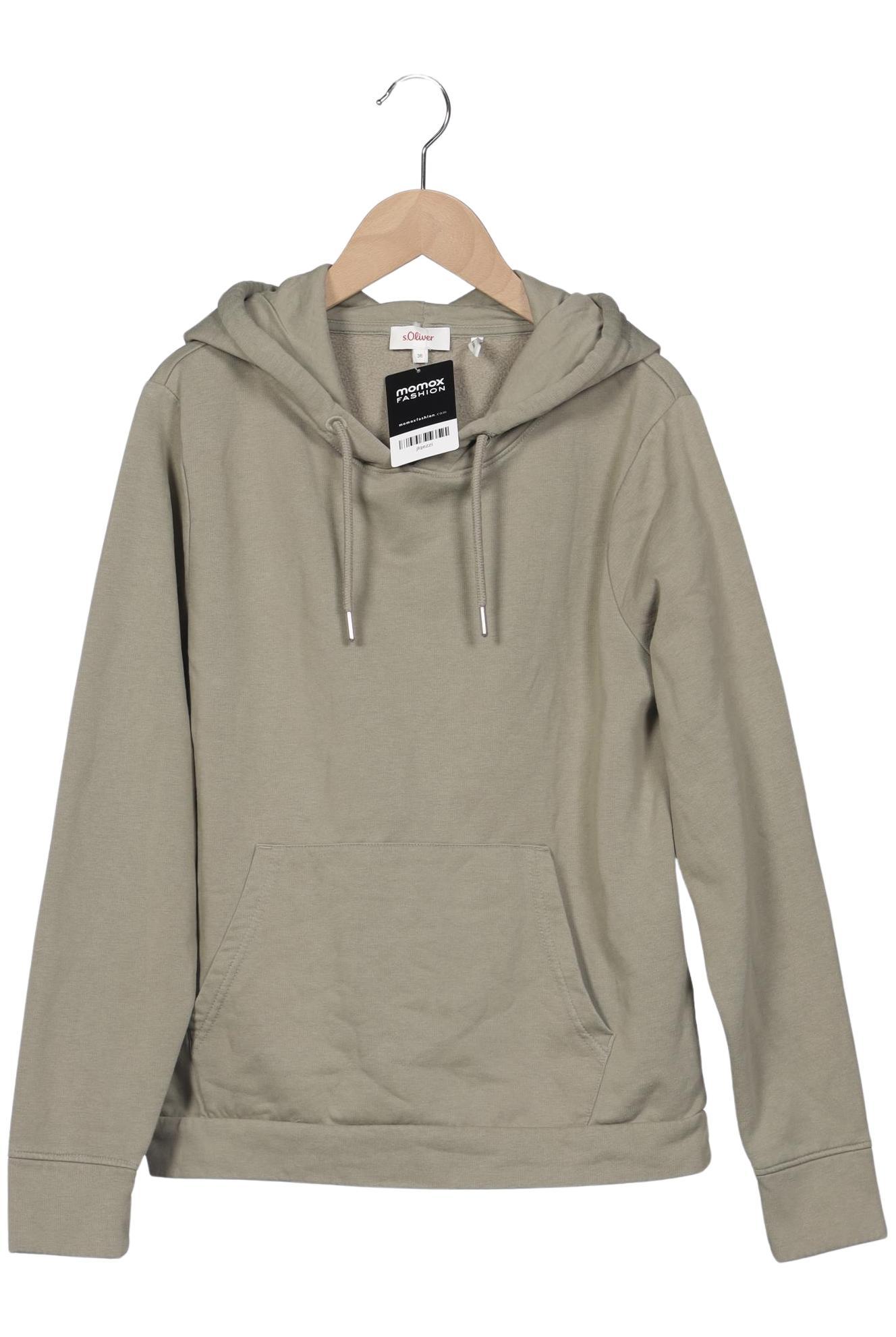 

s.Oliver Damen Kapuzenpullover, hellgrün, Gr. 36