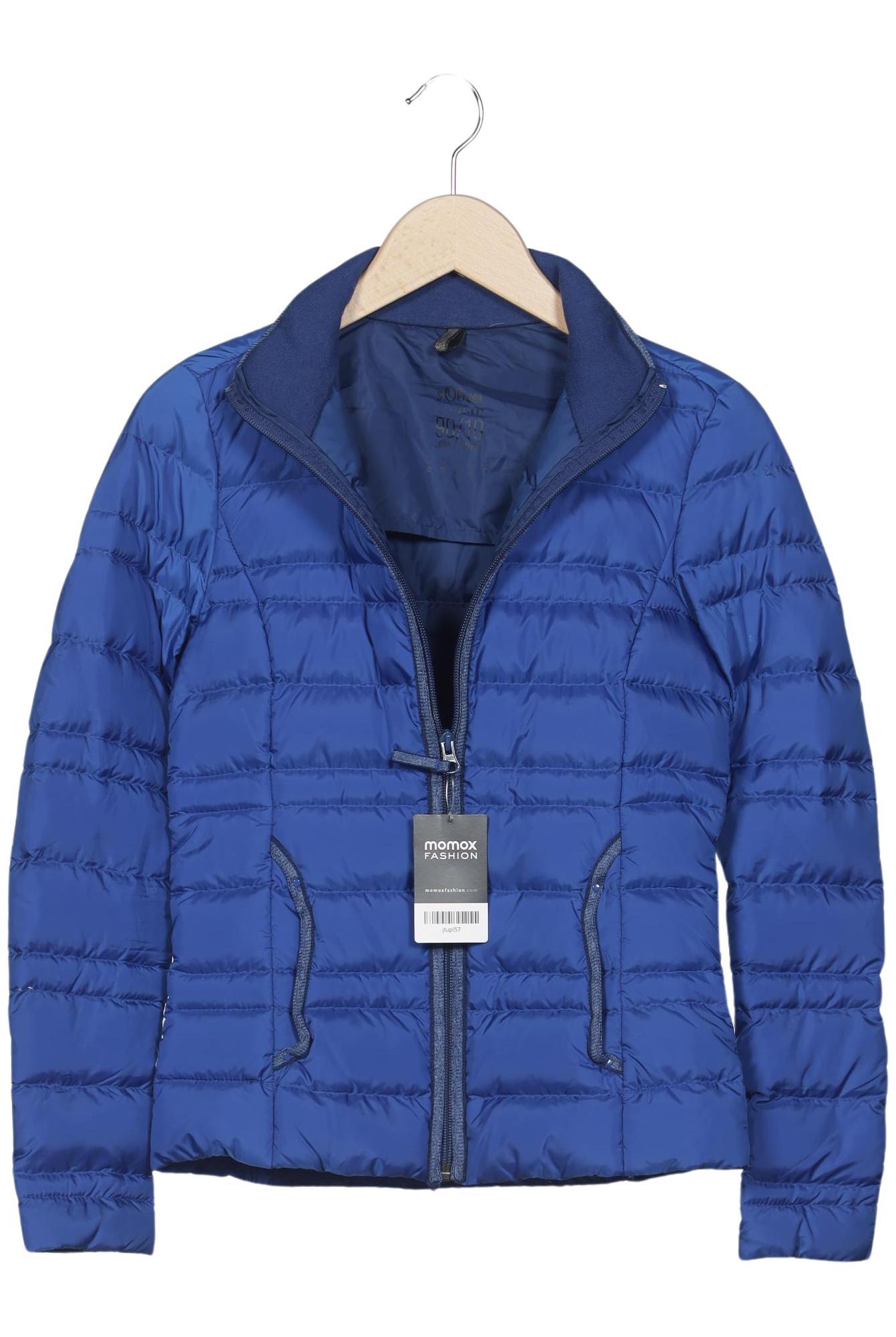 

s.Oliver Damen Jacke, blau, Gr. 32