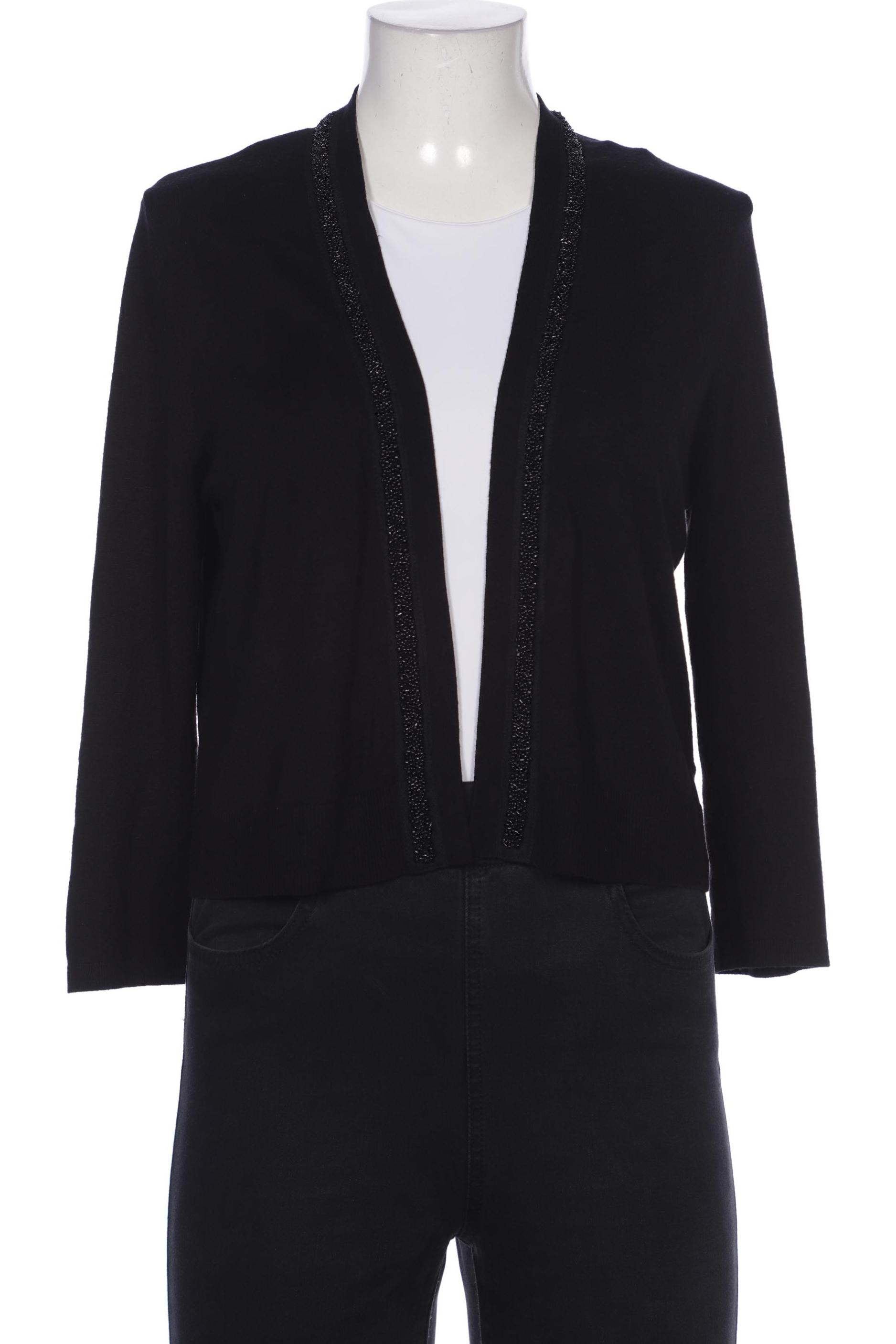

s.Oliver Damen Strickjacke, schwarz, Gr. 40