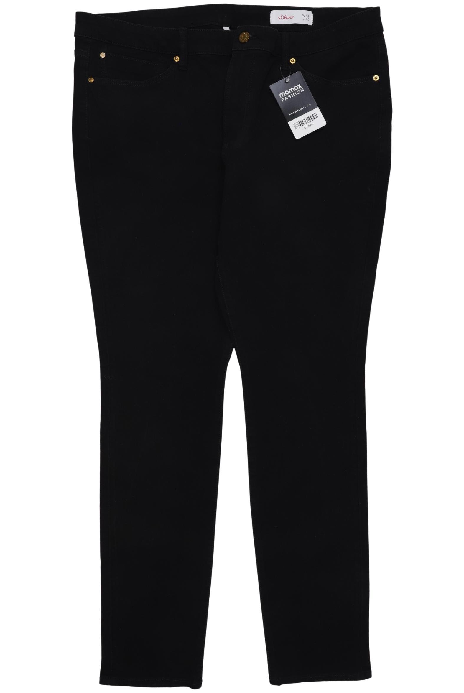 

s.Oliver Damen Jeans, schwarz, Gr. 44