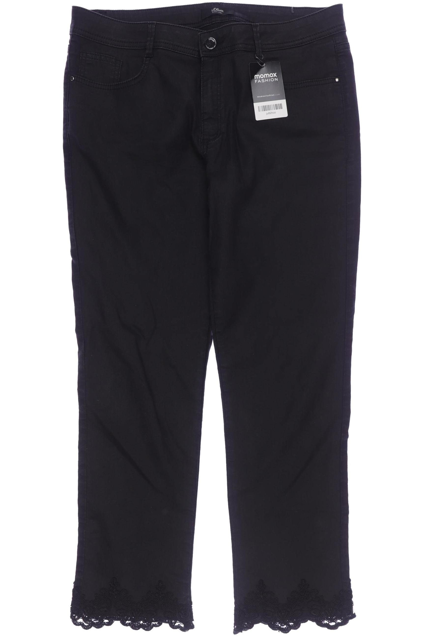 

s.Oliver Damen Jeans, schwarz, Gr. 42