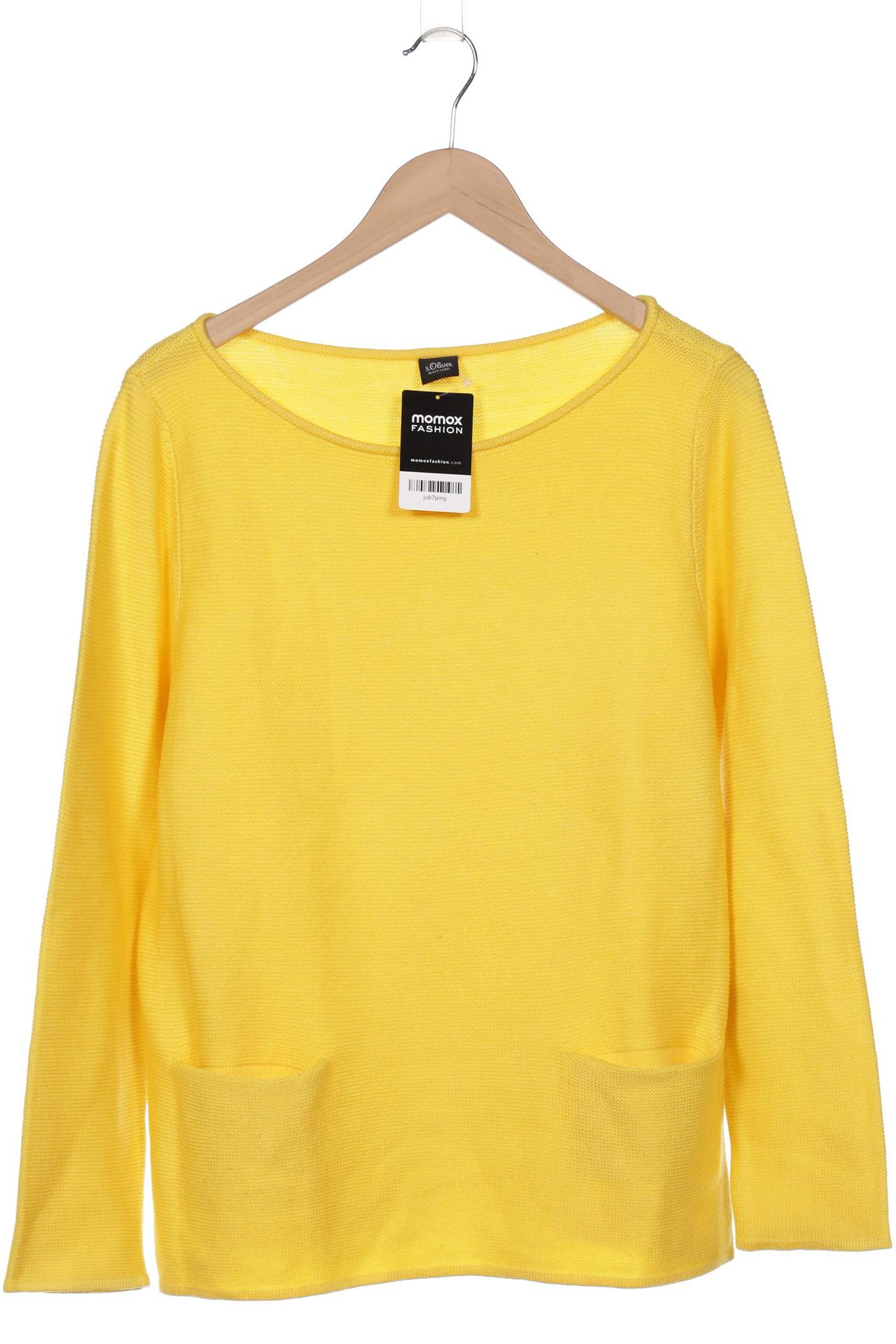 

s.Oliver Damen Pullover, gelb, Gr. 46