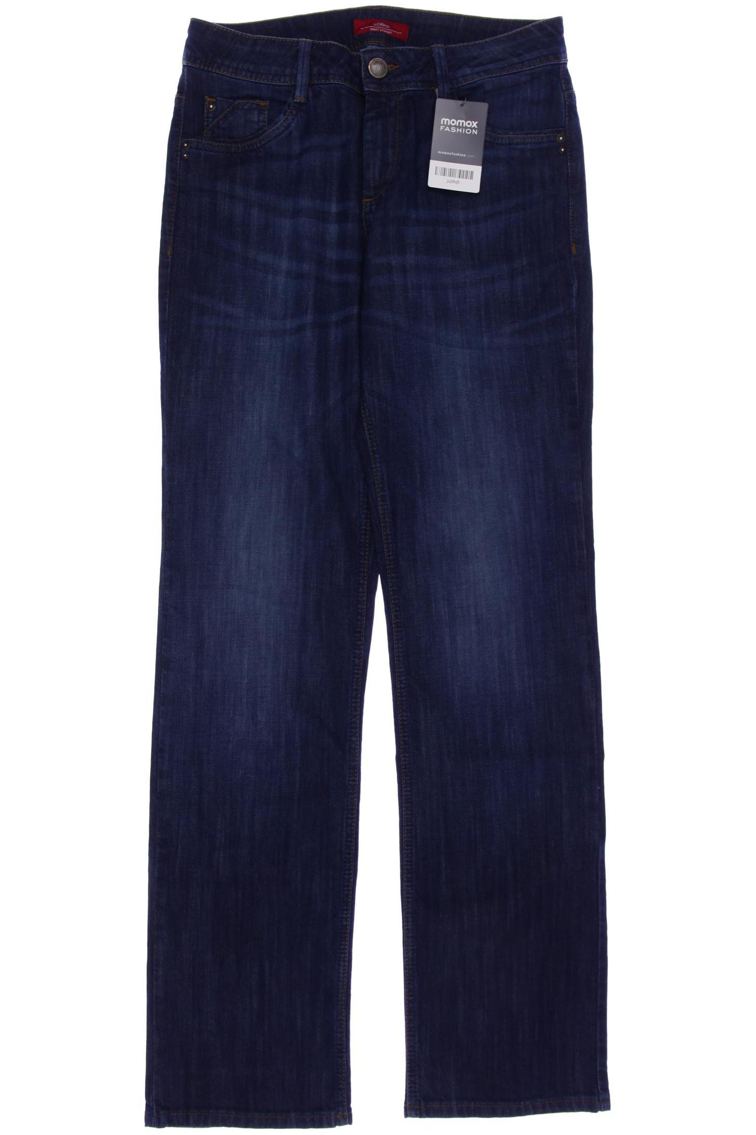 

s.Oliver Damen Jeans, blau