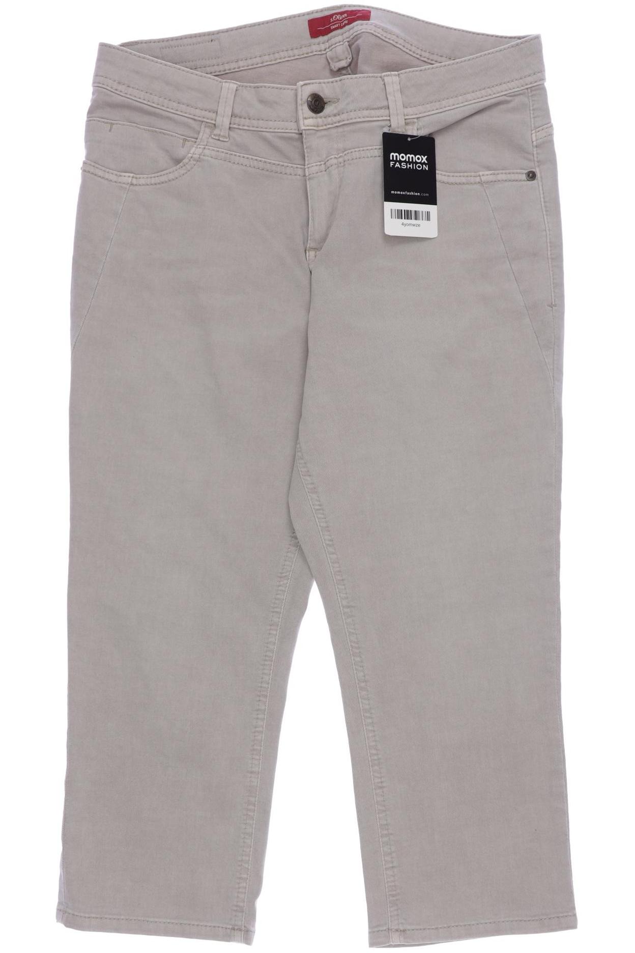 

s.Oliver Damen Jeans, beige, Gr. 30