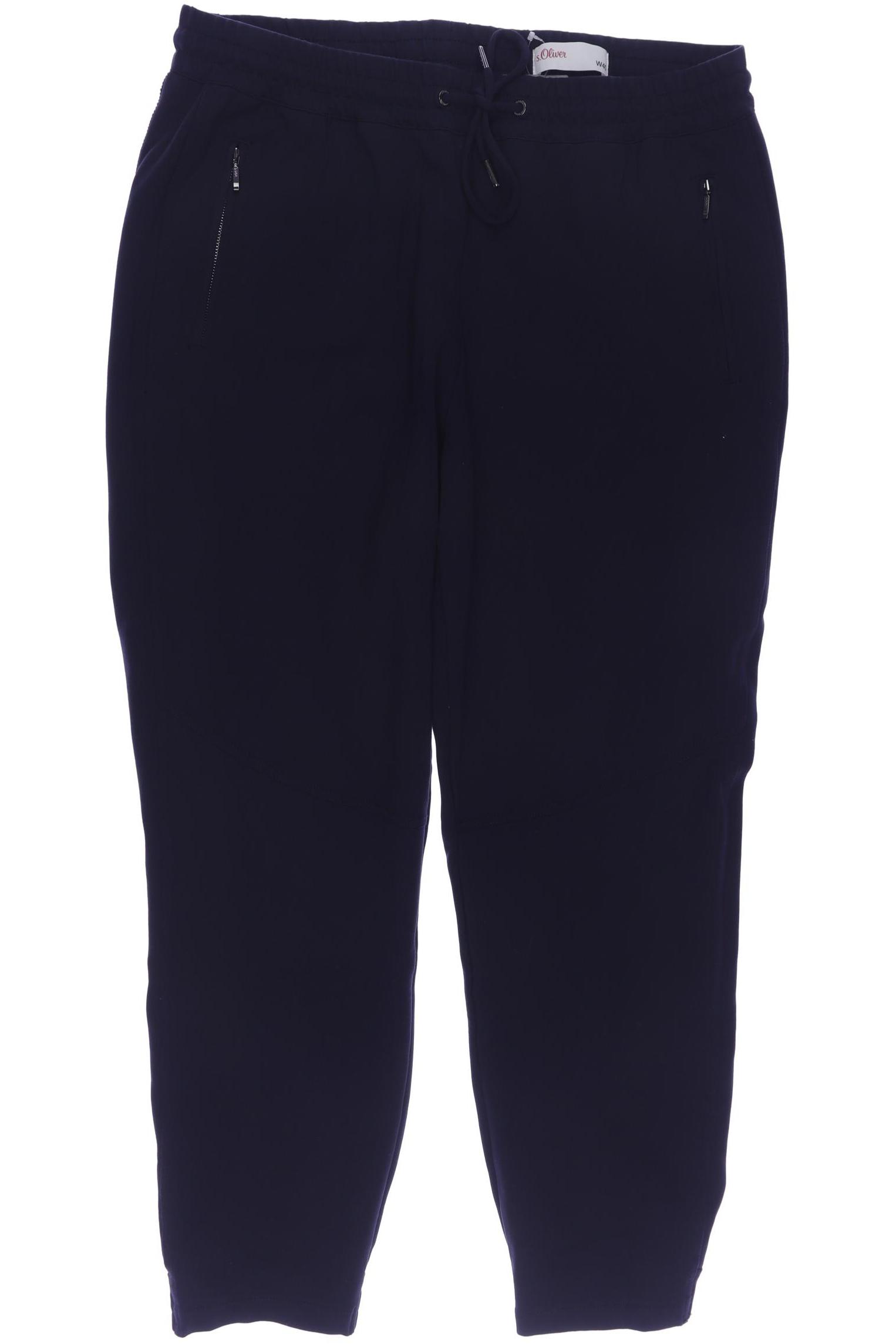 

s.Oliver Damen Stoffhose, marineblau, Gr. 40