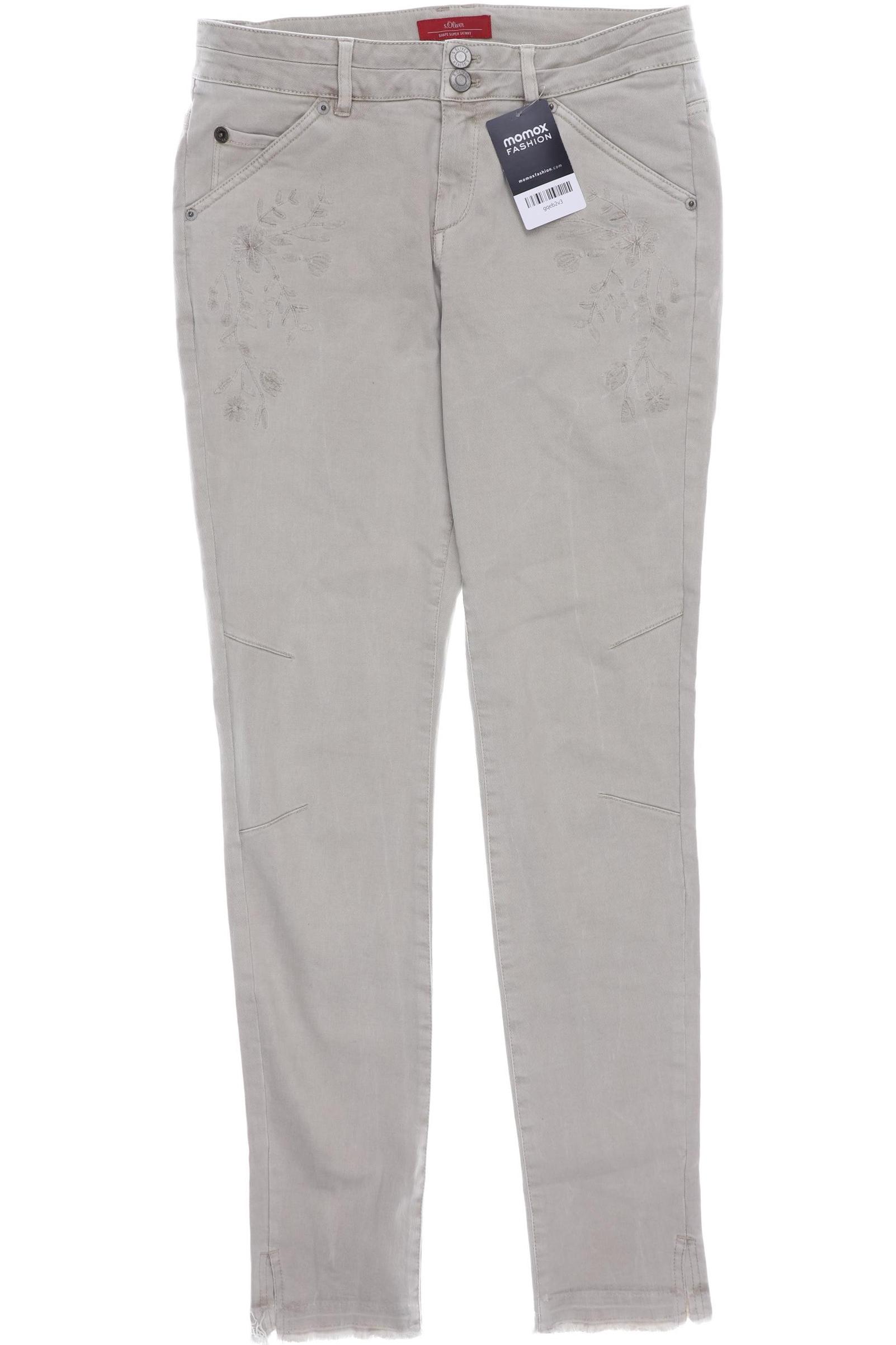 

s.Oliver Damen Jeans, beige, Gr. 36