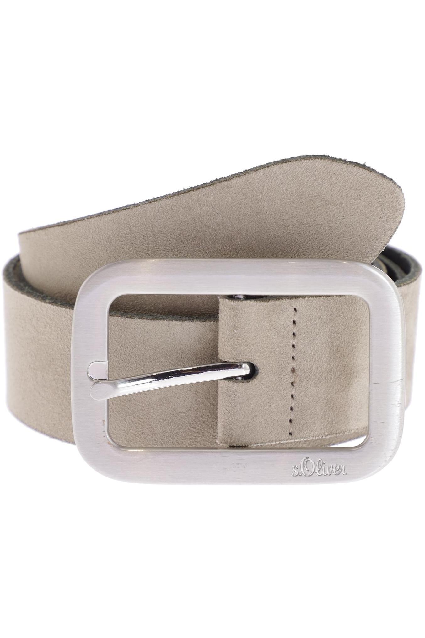 

s.Oliver Damen Gürtel, beige, Gr. 80