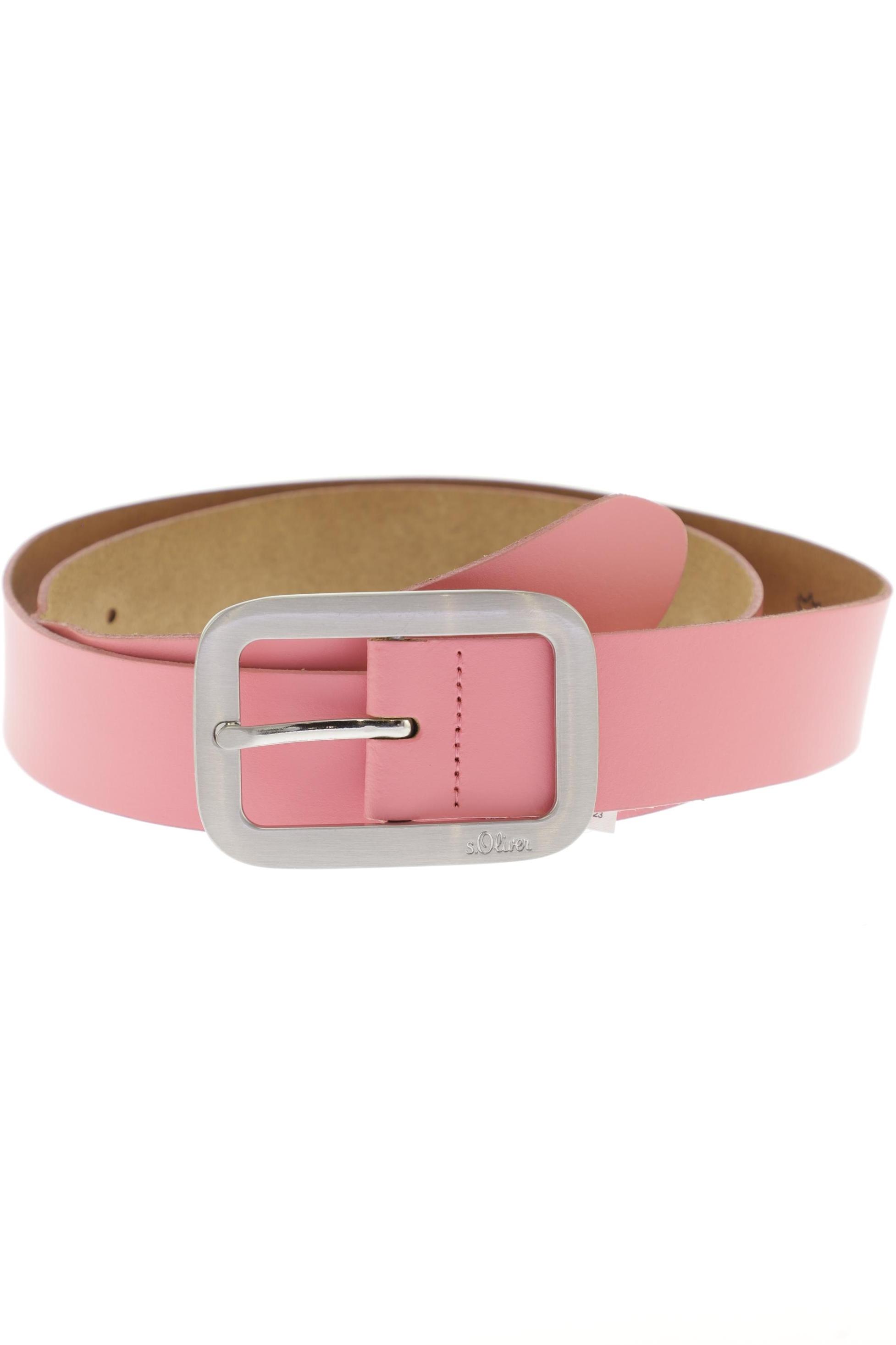 

s.Oliver Damen Gürtel, pink, Gr. 95