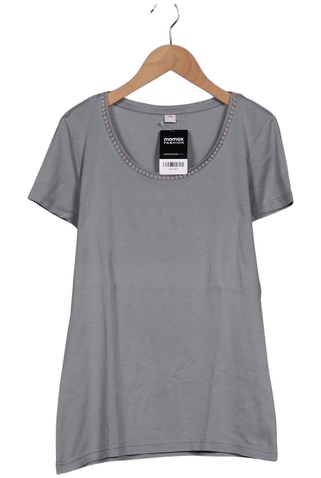 

s.Oliver Damen T-Shirt, grau, Gr. 42