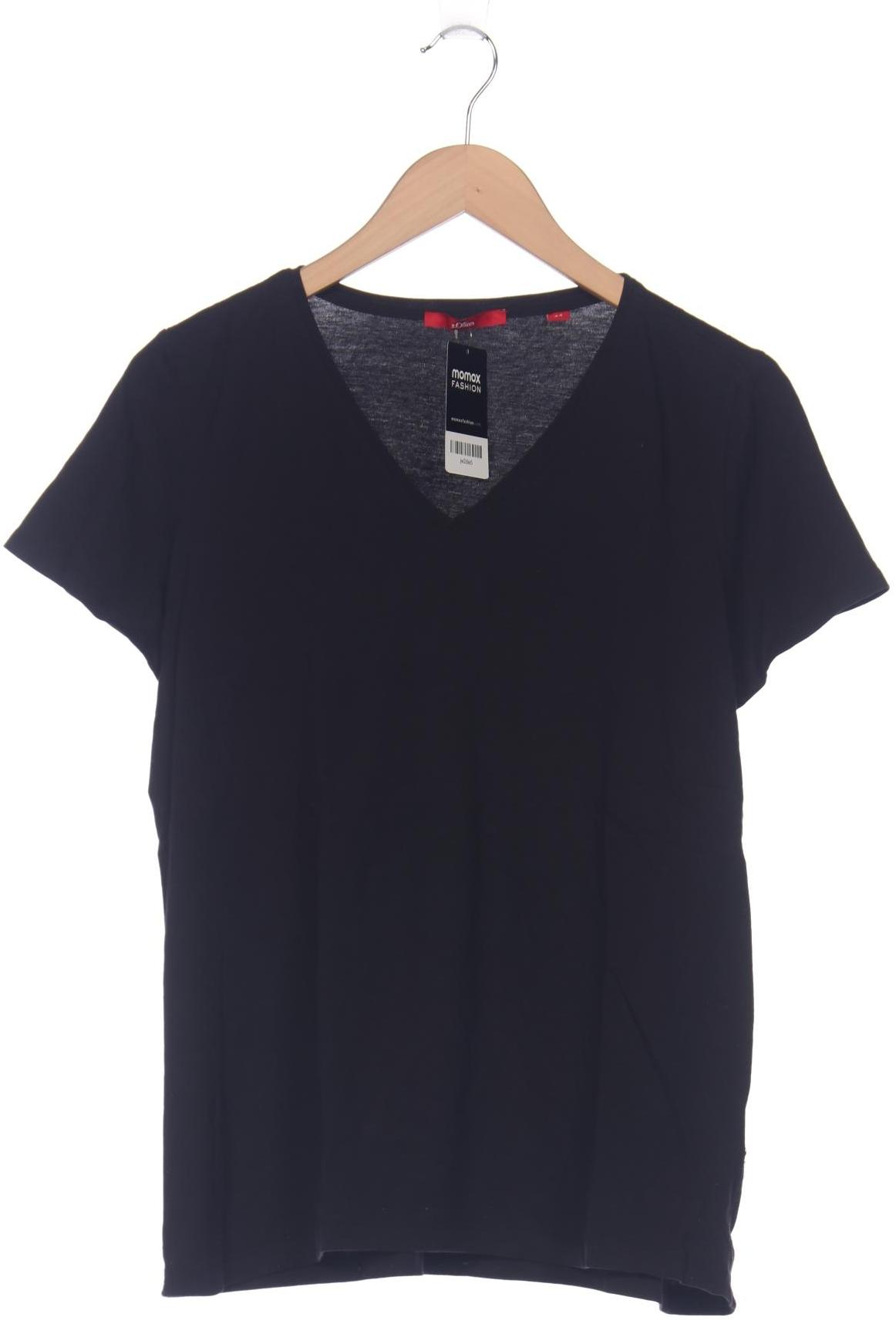 

s.Oliver Damen T-Shirt, schwarz, Gr. 44
