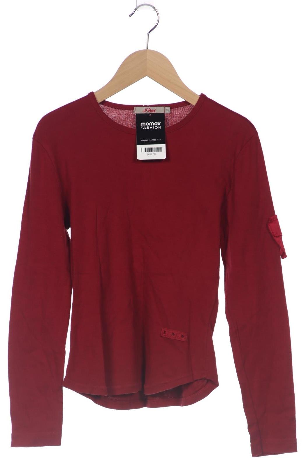 

s.Oliver Damen Langarmshirt, bordeaux, Gr. 36