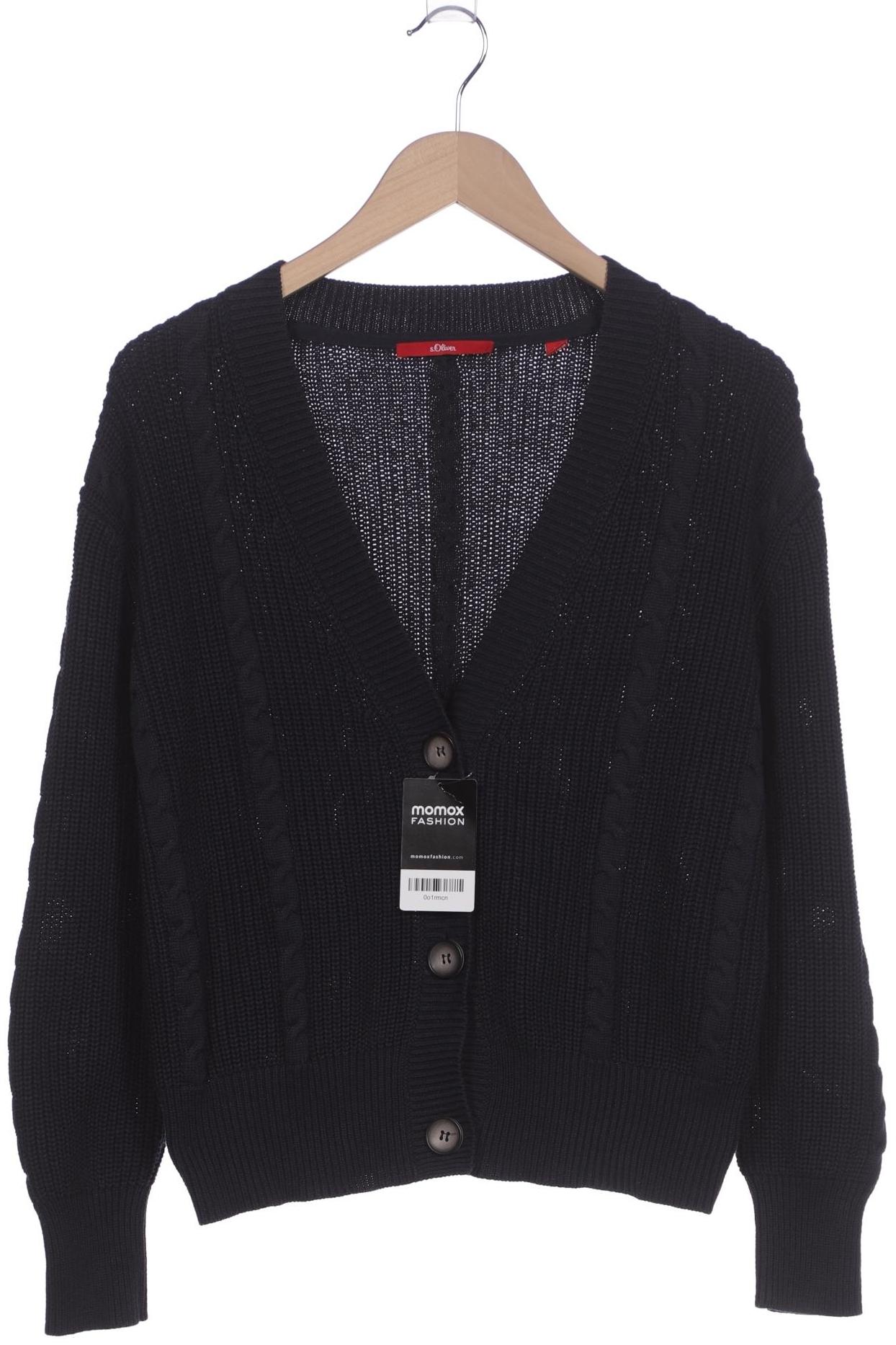 

s.Oliver Damen Strickjacke, marineblau, Gr. 36