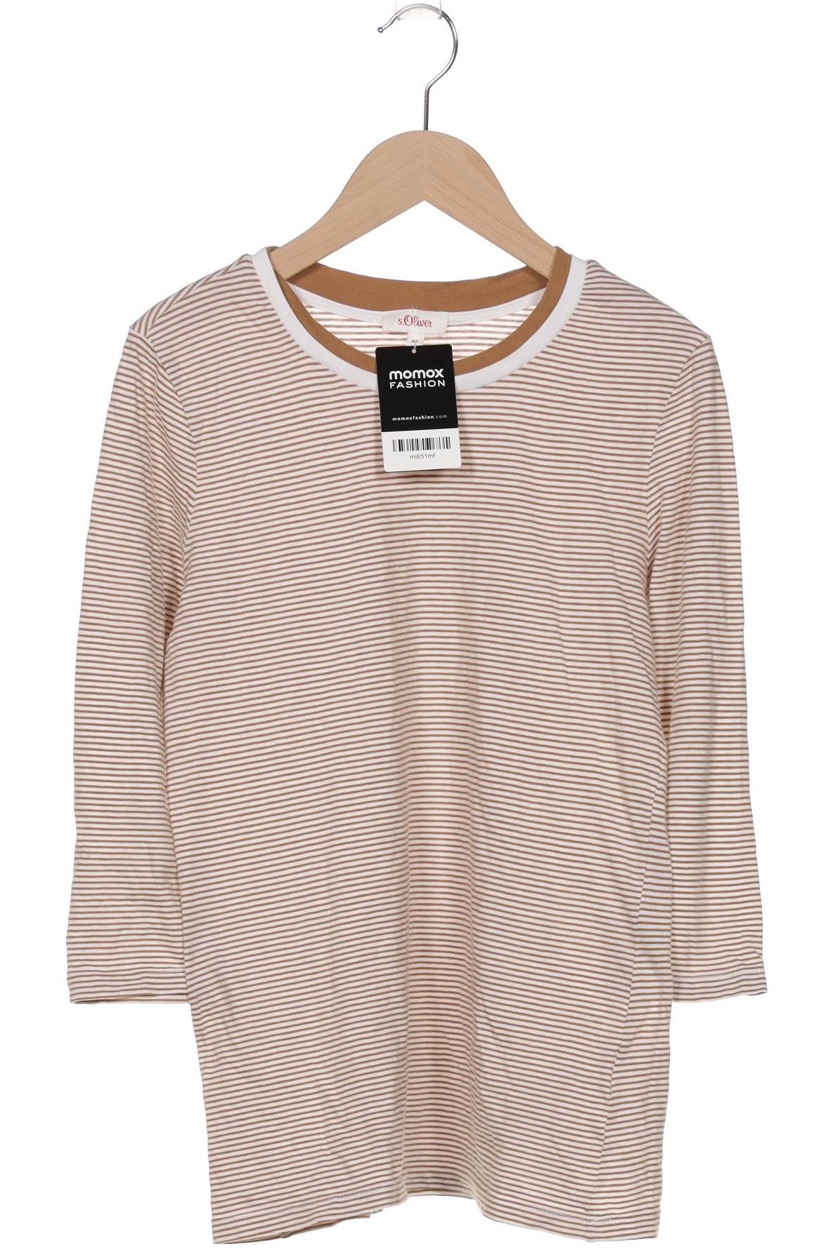 

s.Oliver Damen Langarmshirt, braun, Gr. 40
