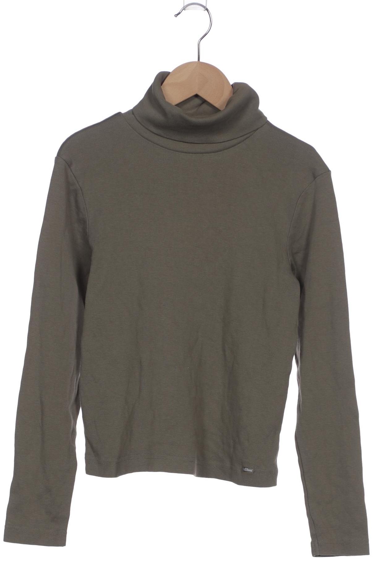 Thumbnail - s.Oliver Damen Langarmshirt, grün, Gr. 38