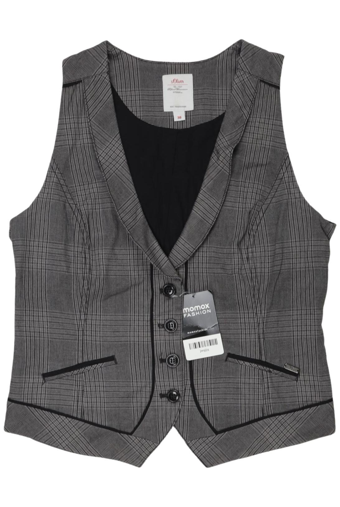 

s.Oliver Damen Weste, grau, Gr. 38