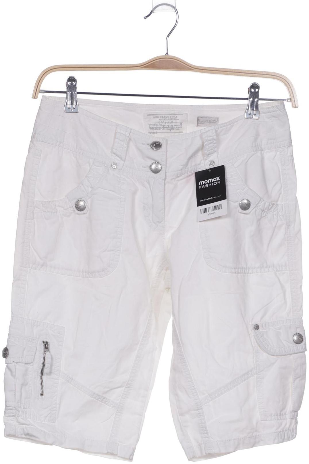 

s.Oliver Damen Shorts, weiß, Gr. 36