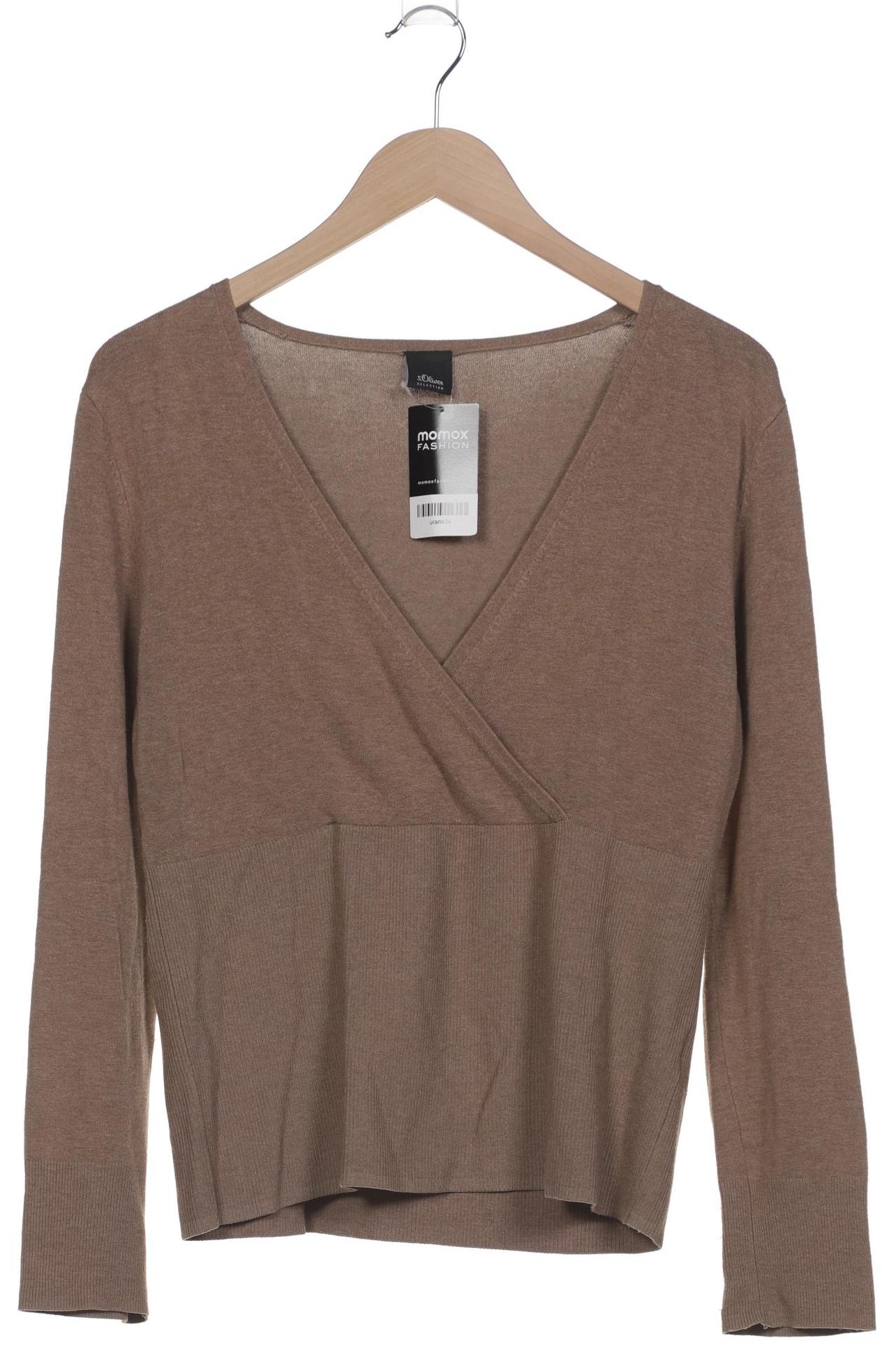 

s.Oliver Damen Pullover, braun, Gr. 44