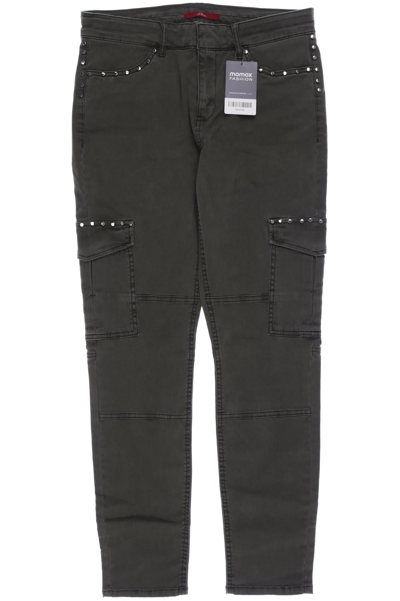 

s.Oliver Damen Jeans, grün