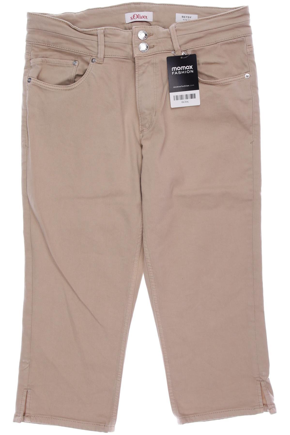 

s.Oliver Damen Jeans, beige, Gr. 38