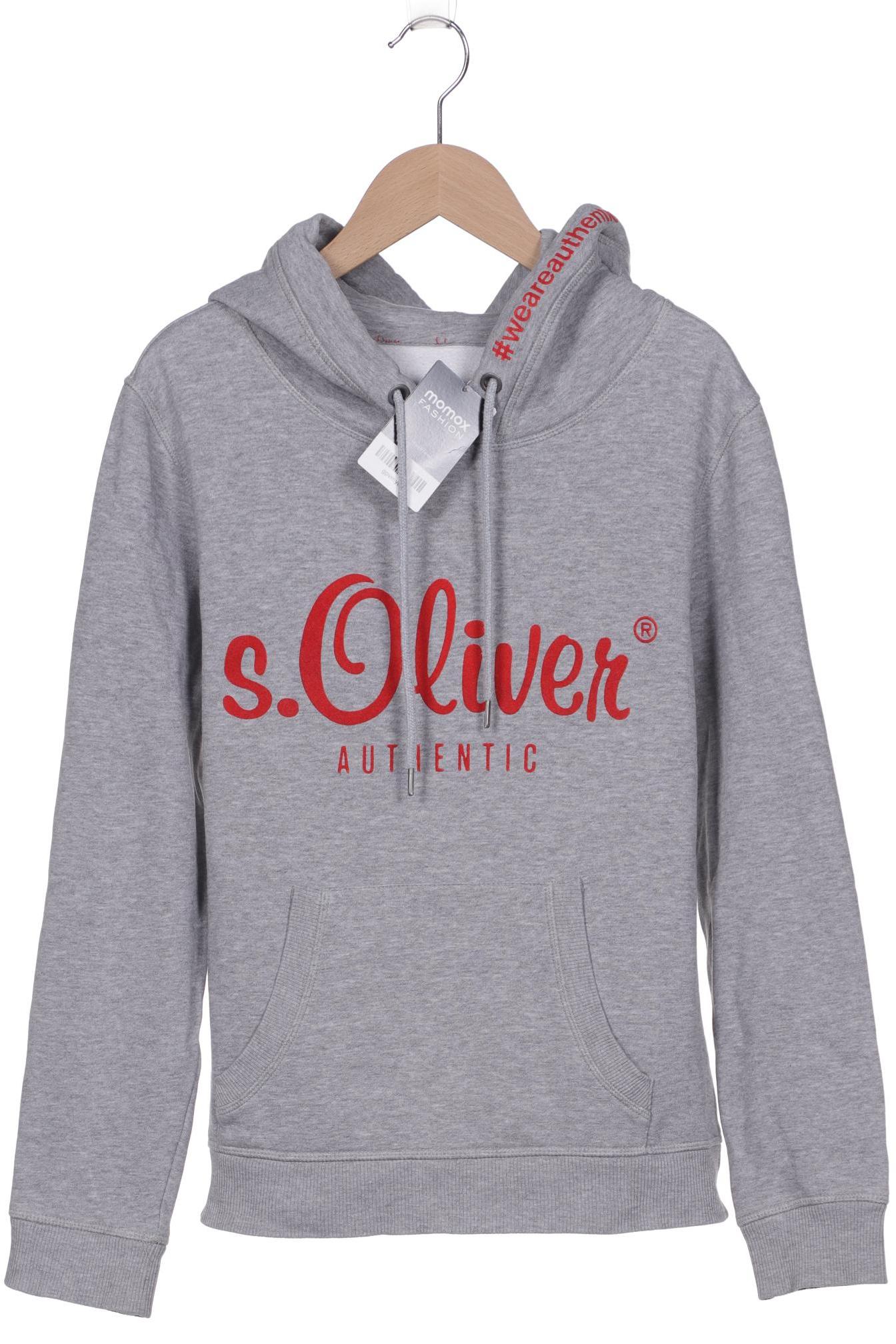 

s.Oliver Damen Kapuzenpullover, grau, Gr. 38
