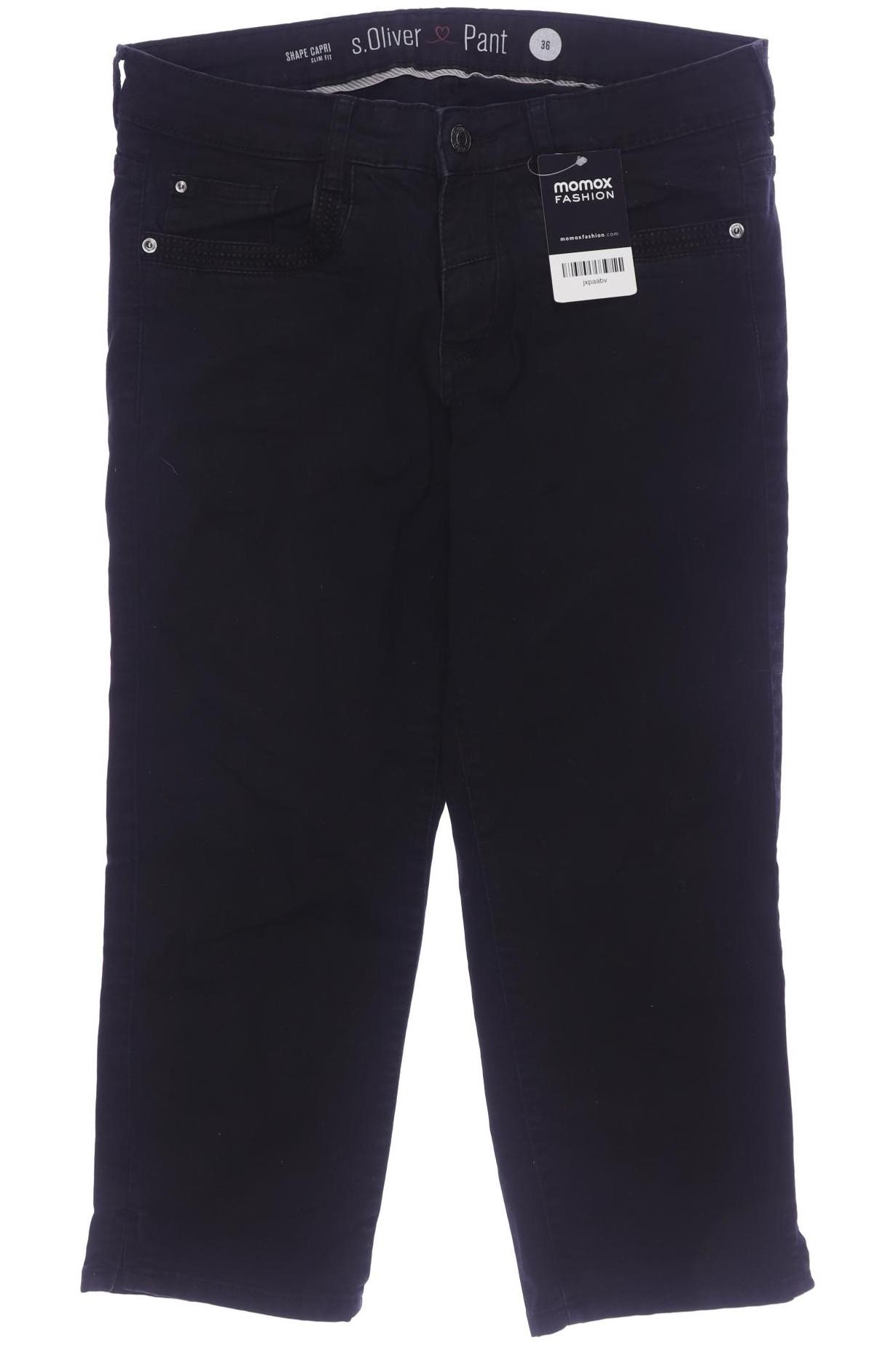 

s.Oliver Damen Shorts, schwarz, Gr. 36
