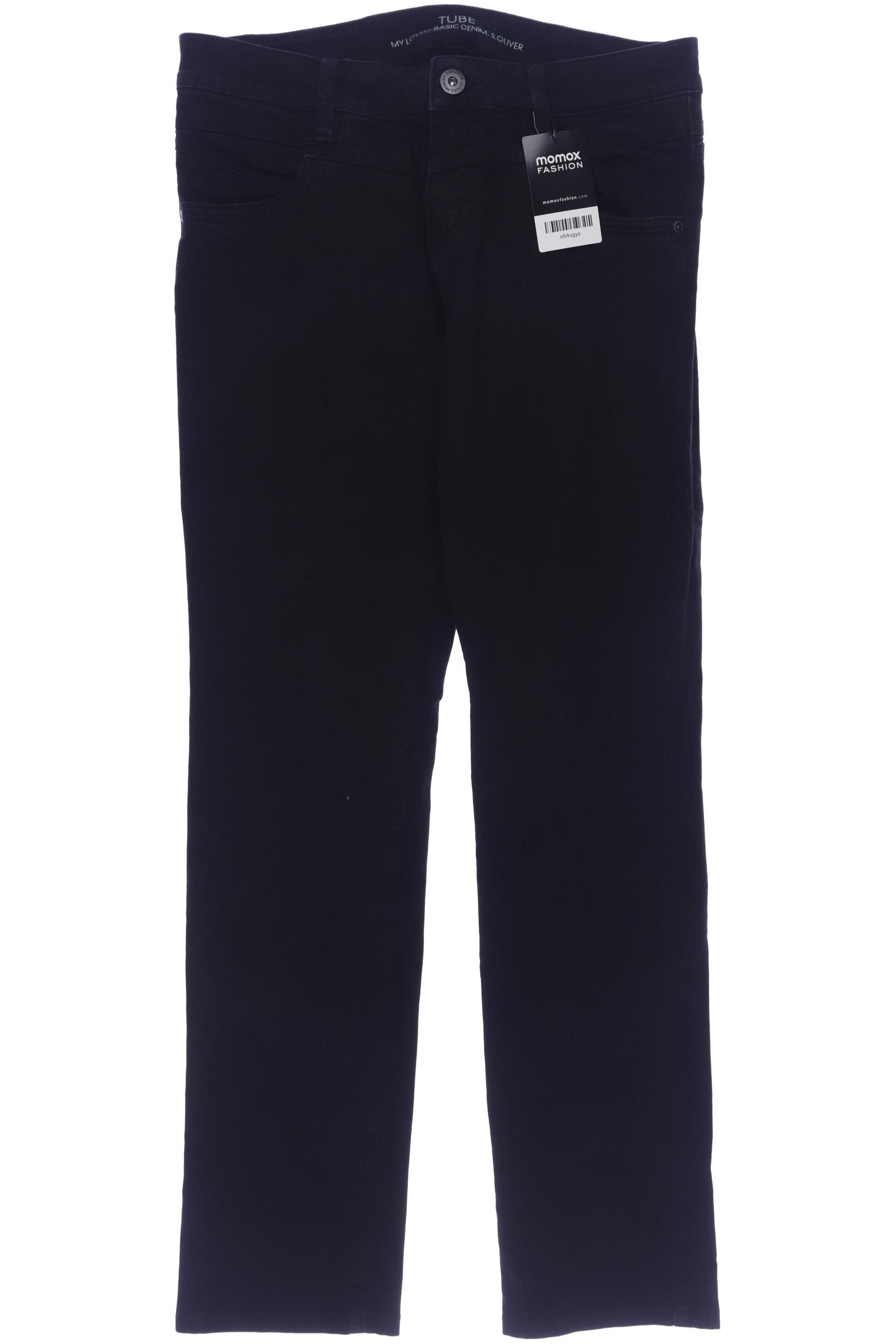 

s.Oliver Damen Jeans, schwarz, Gr. 38