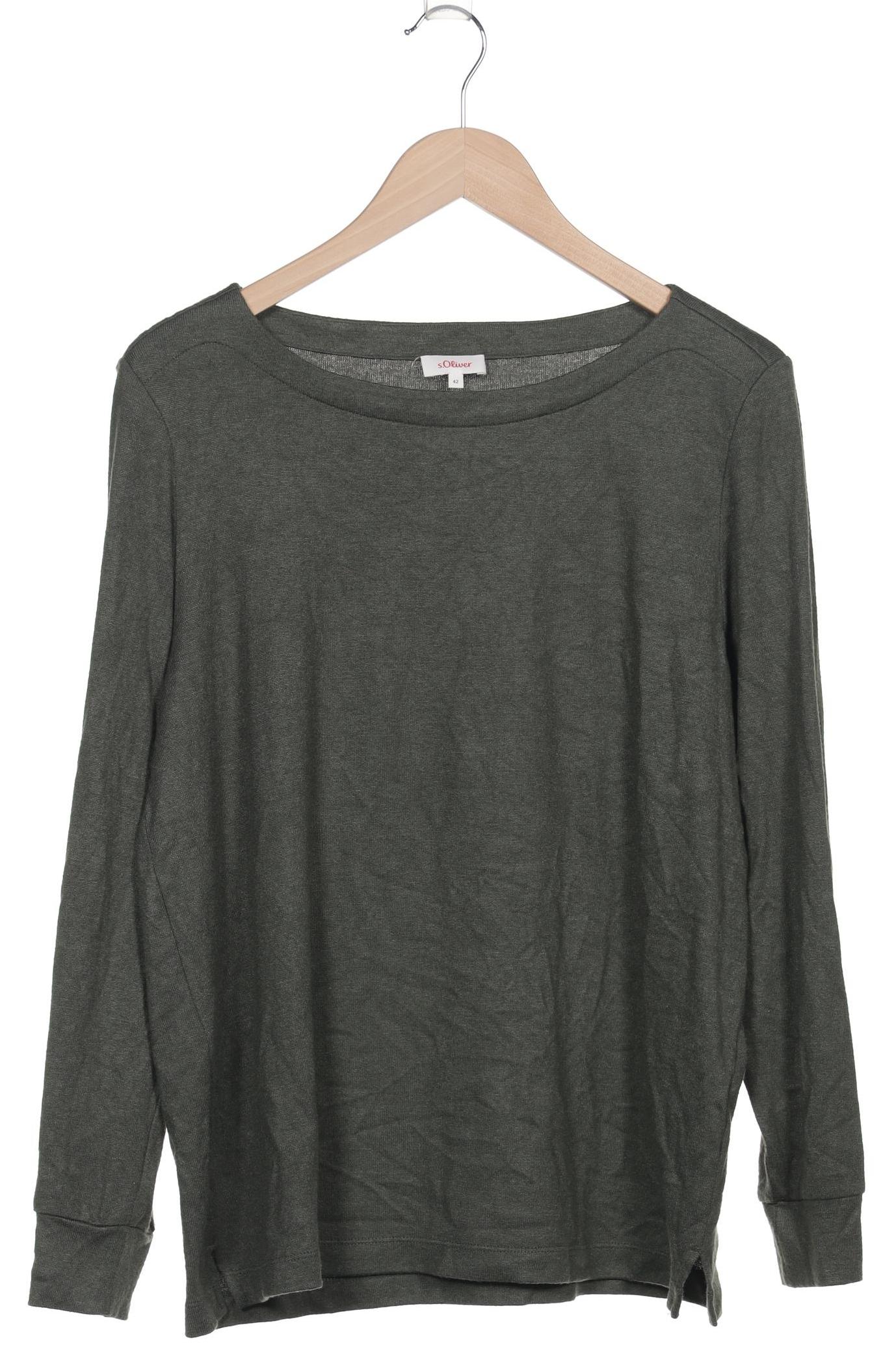 

s.Oliver Damen Pullover, grün, Gr. 42