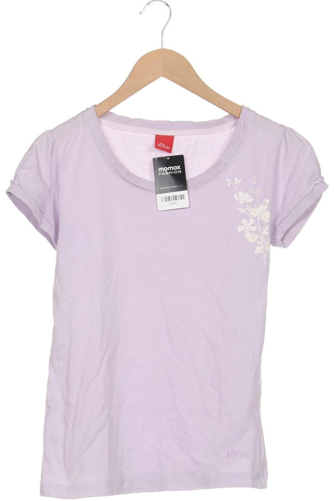 

s.Oliver Damen T-Shirt, flieder, Gr. 36