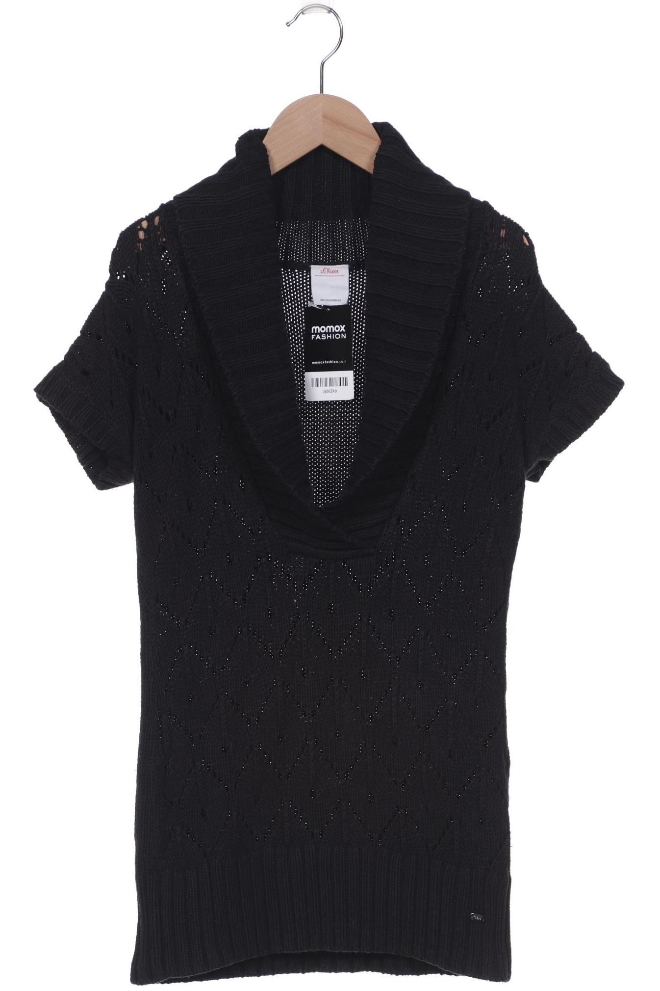 

s.Oliver Damen Pullover, schwarz, Gr. 36
