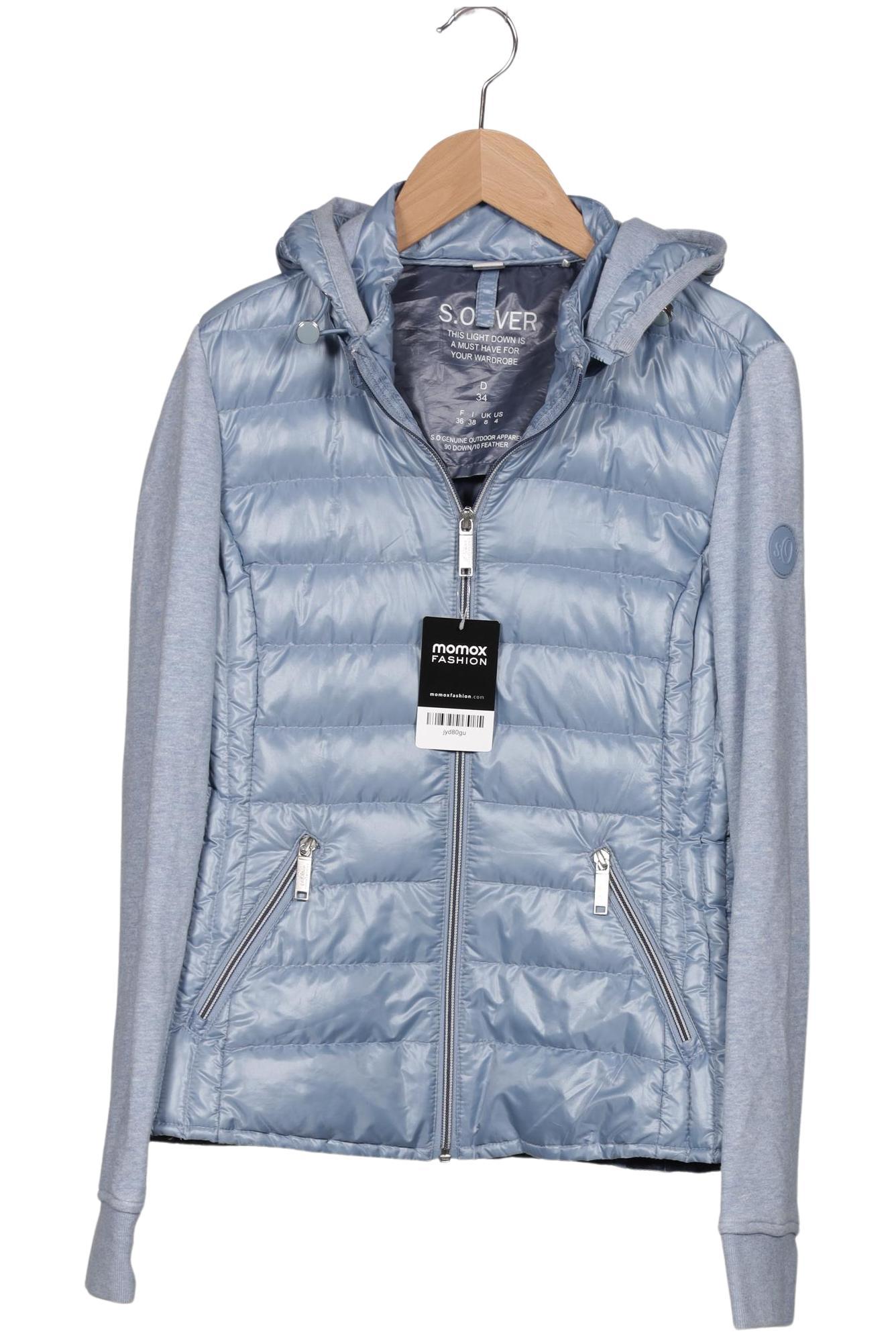 

s.Oliver Damen Jacke, blau, Gr. 34