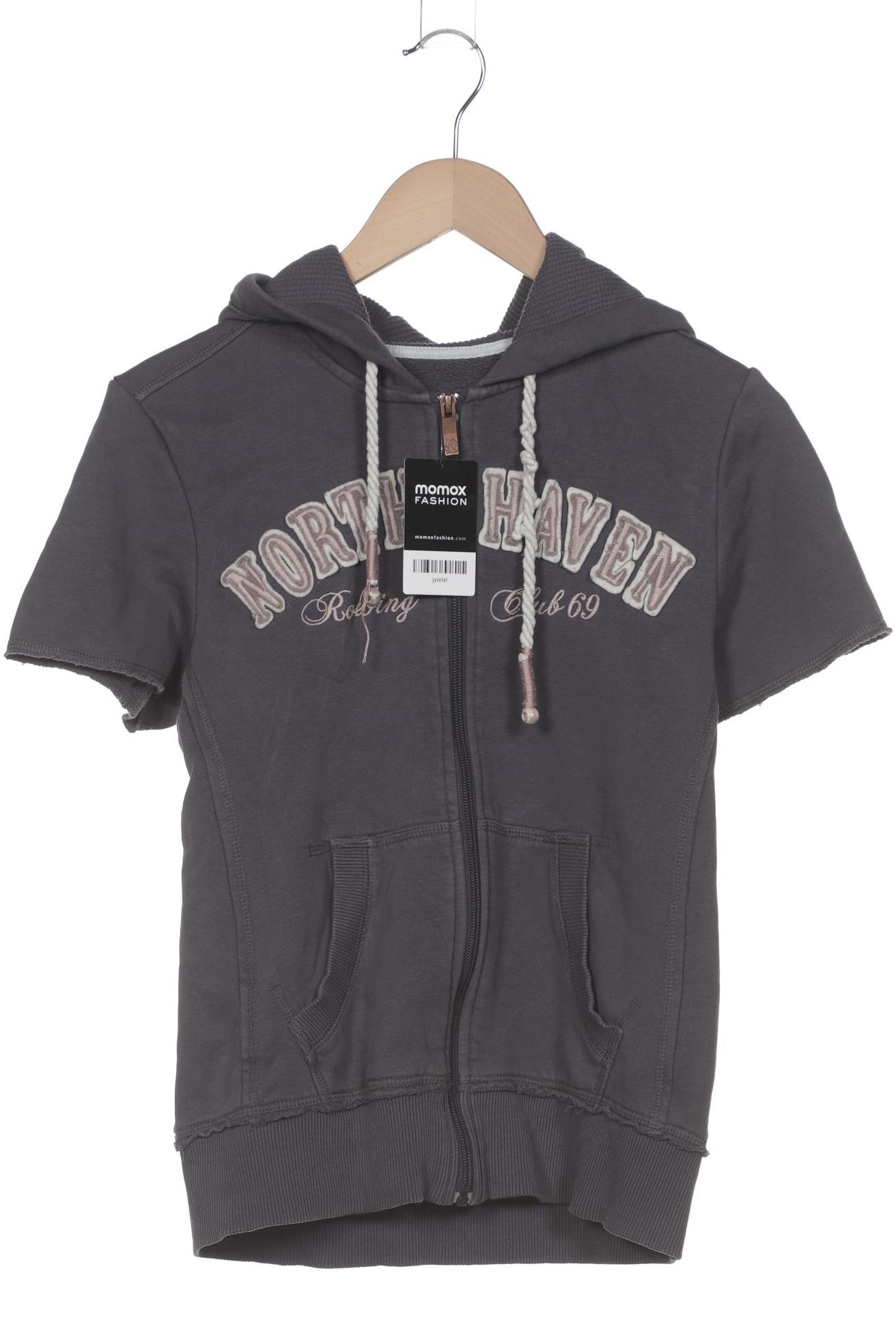 

s.Oliver Damen Kapuzenpullover, grau, Gr. 36