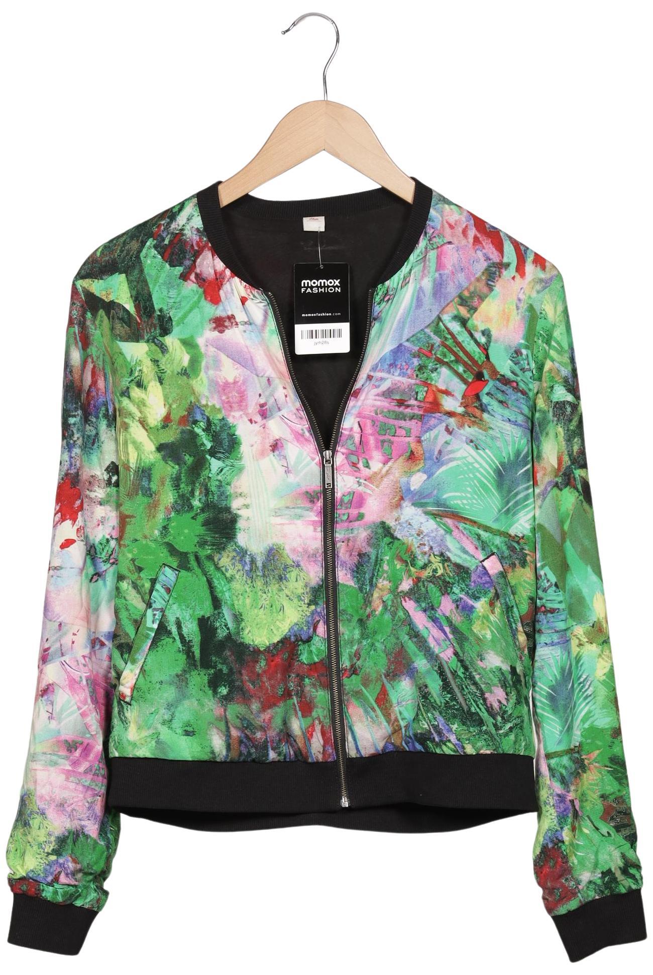 

s.Oliver Damen Jacke, mehrfarbig, Gr. 38