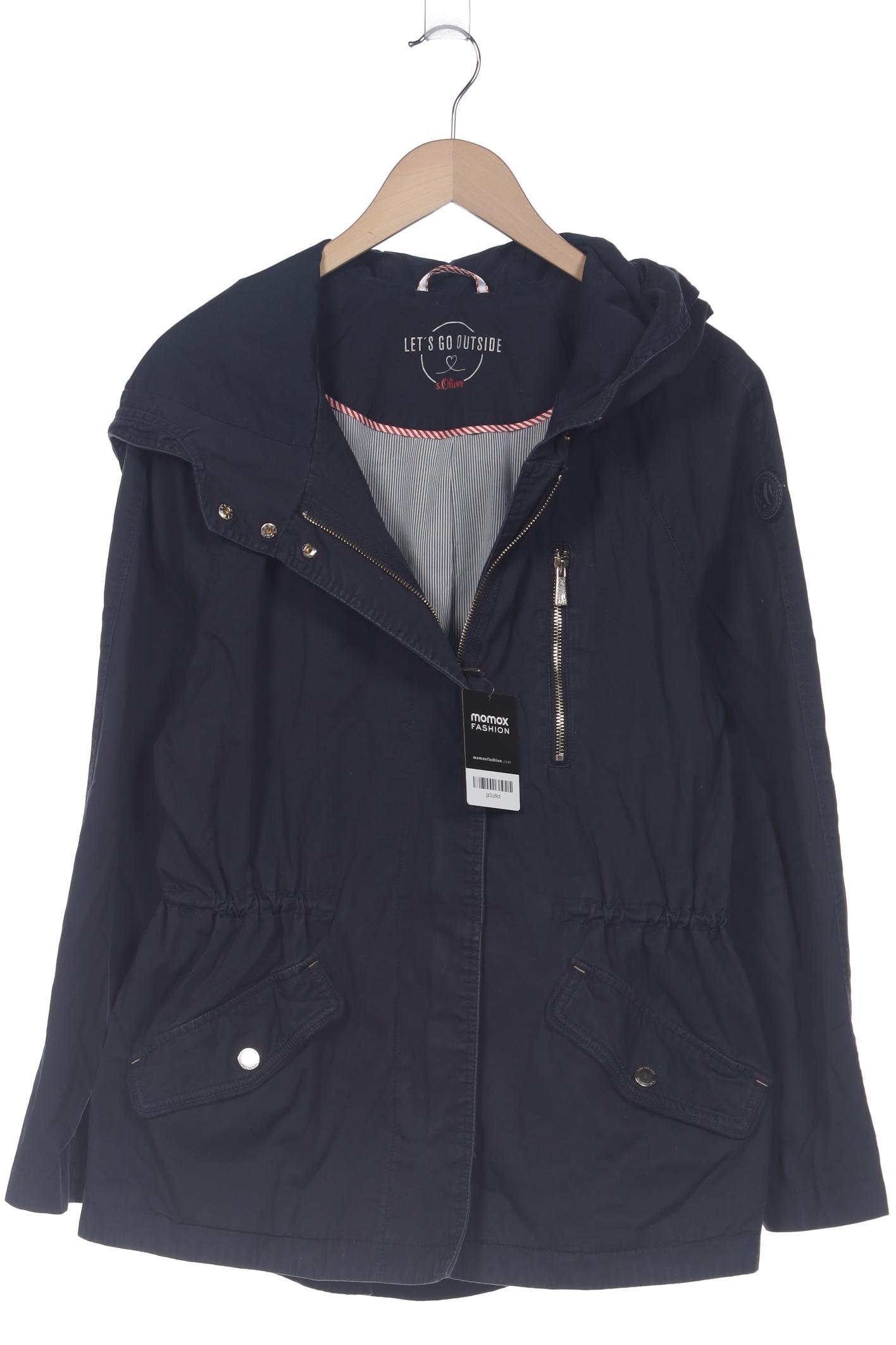 

s.Oliver Damen Mantel, marineblau, Gr. 42